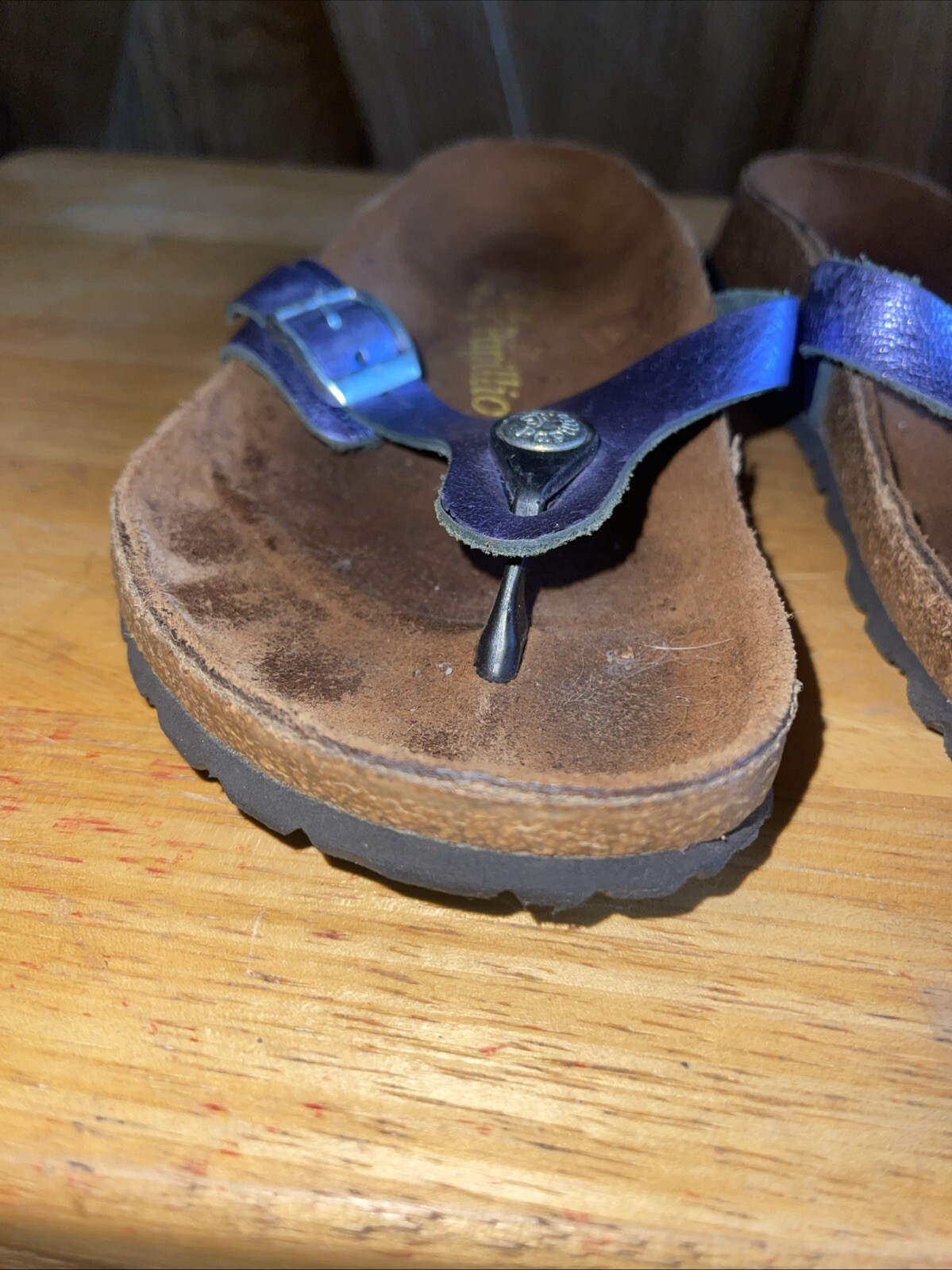Birkenstock Papillio Purple LStrap Gizeh Thong Sandal EU 36 USA L 6 M 4 #10