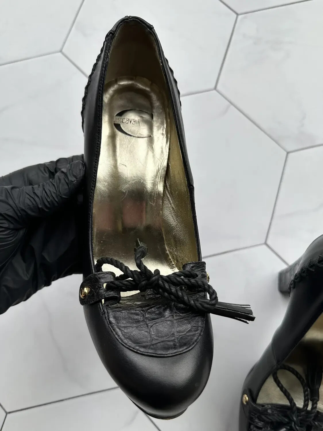 Just Cavalli Vintage Heels Women’s Size 37