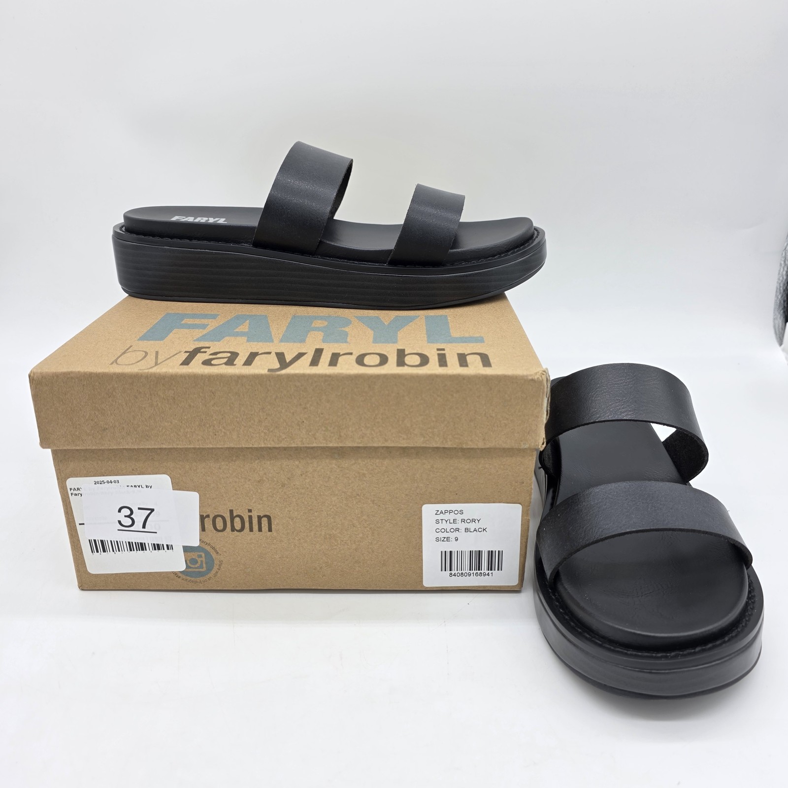 Faryl by Farylrobin Shoes Womens Size 9 Rory Platform Sandals Slip On Comfort