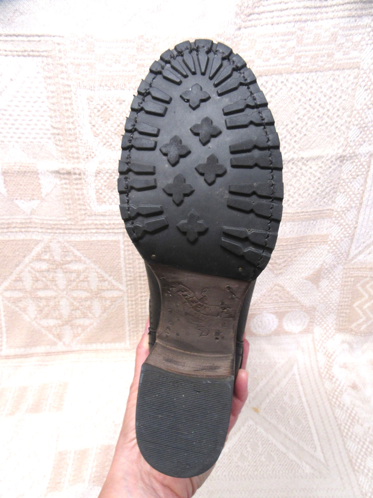 Freebird Boots By Steven Size 9 Cognac Cody Knee High Worn Once!! See Pics!!