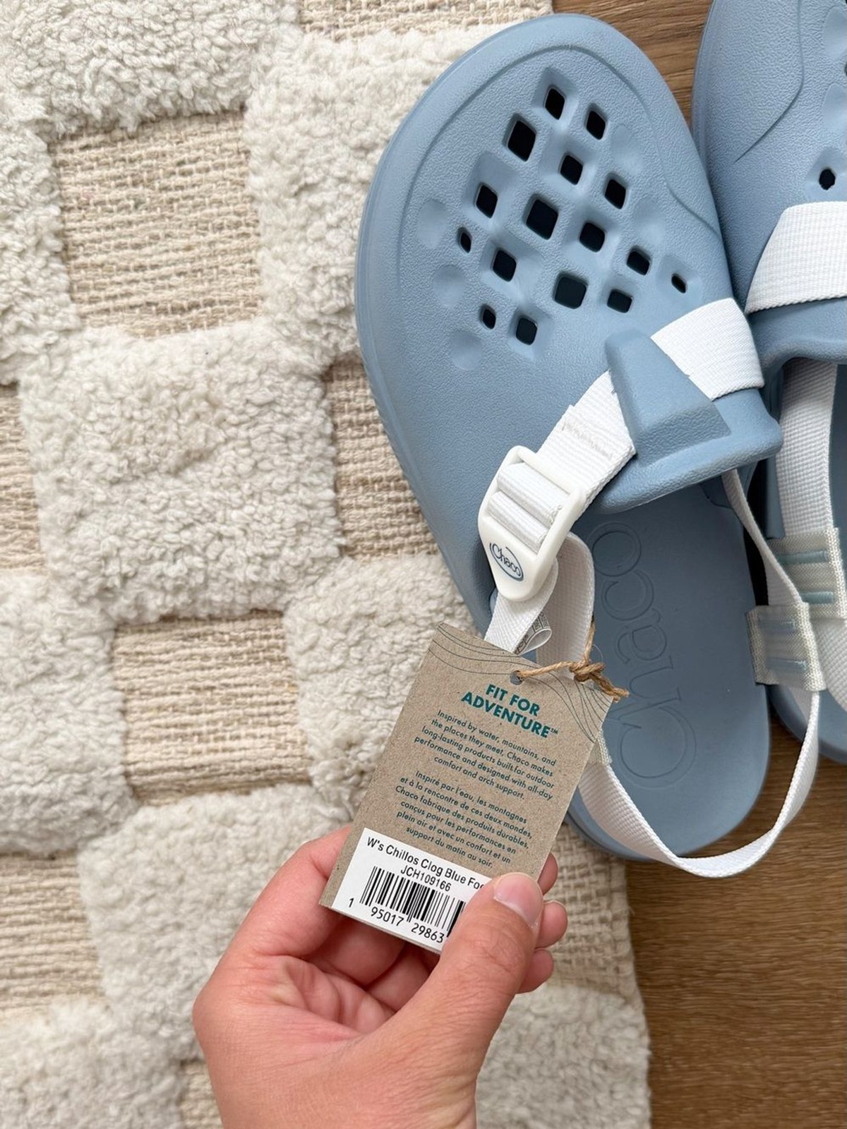 Chaco Chillos Clog in Blue Fog