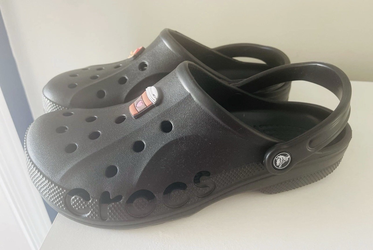 Crocs Men’s and Women’s Baya Clogs Waterproof Sandals Mens 9 / Womens 11
