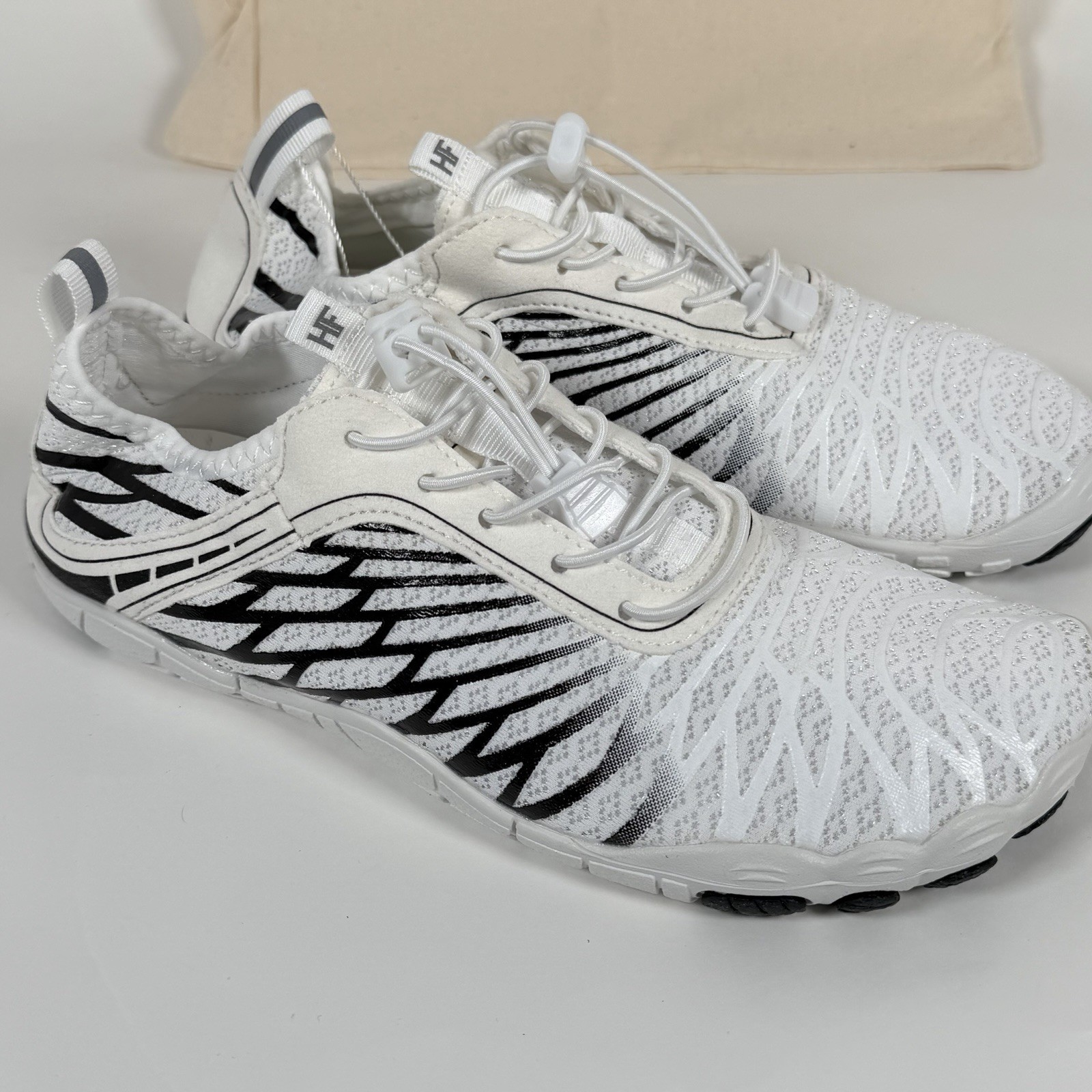 Hike Footwear Shoe White Lorax Pro Healthy Non Slip Barefoot Men 7 Women 9 sz 40