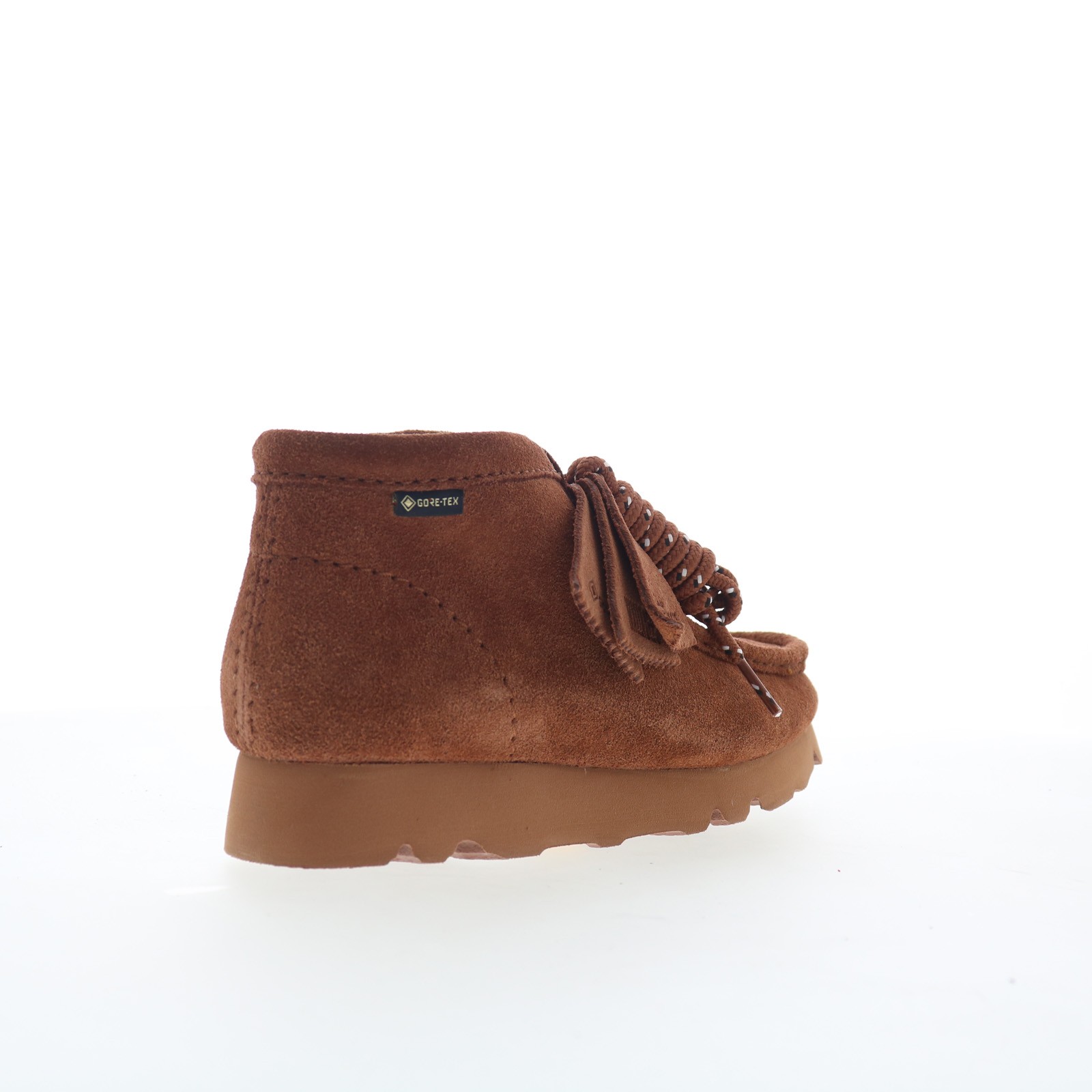 Clarks Wallabee Boot GTX 26177864 Womens Brown Suede Lace Up Chukkas Boots 6