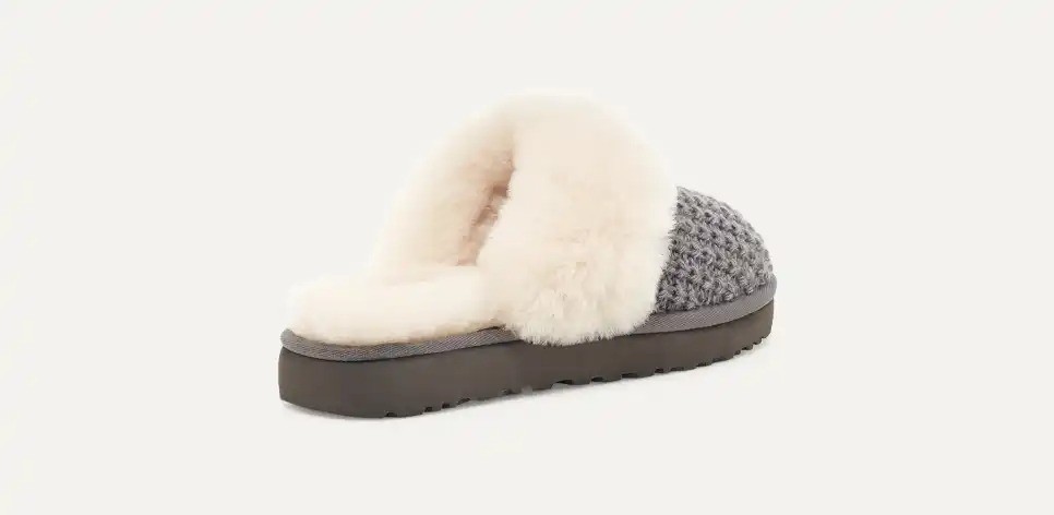 UGG Women’s Cozy Knit Fur Slippers Multicolor – New – Free SHIPPING!!!