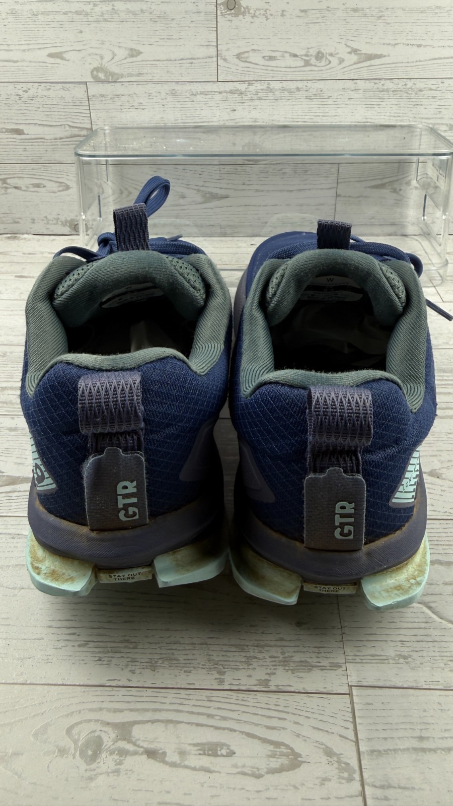 Altra Lone Peak 9 ALOA85PR445 Blue 8.5B Womens Sneakers Trail Running Shoes #95