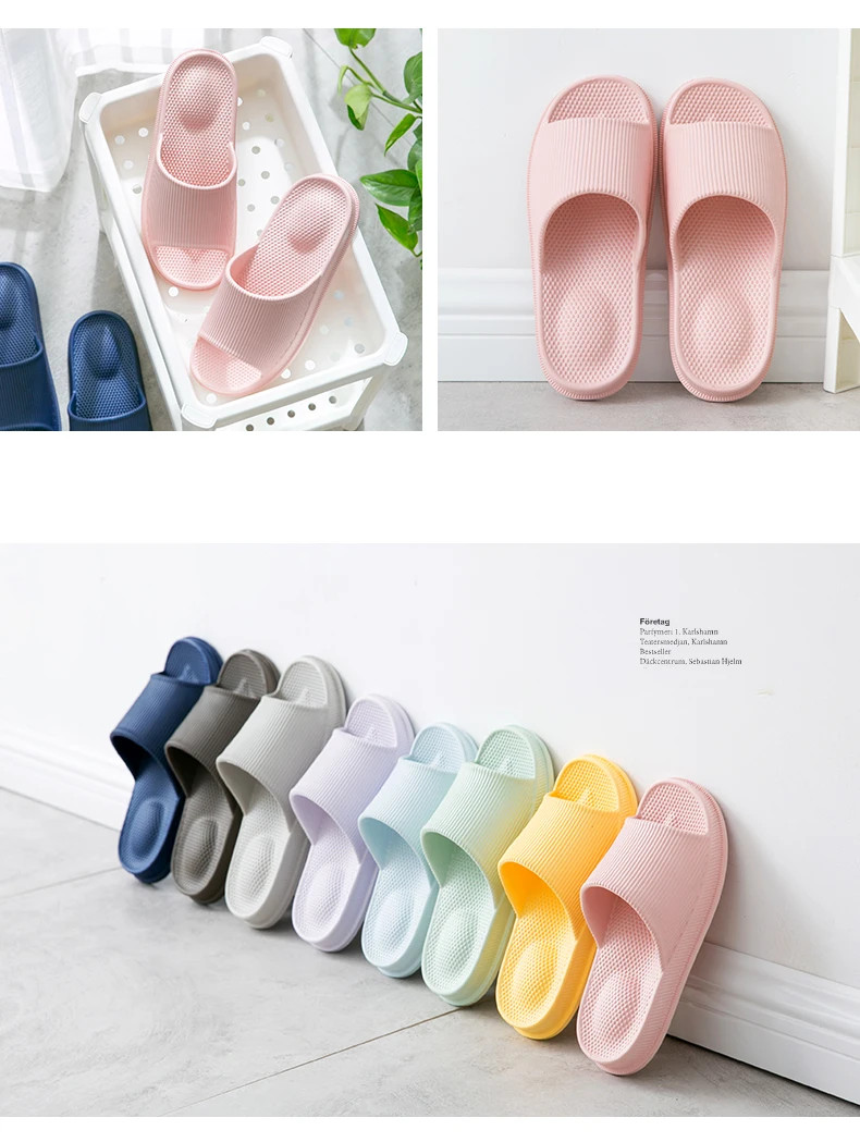 Massage Women Non-slip Slippers Beach EVA Indoor Sandals Lightweight Comfortable