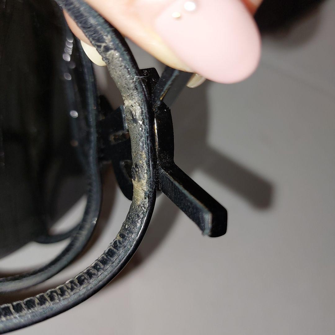 Saint Laurent Sandals Shoes YSL Cassandra EU 38 US 8 Black Authentic