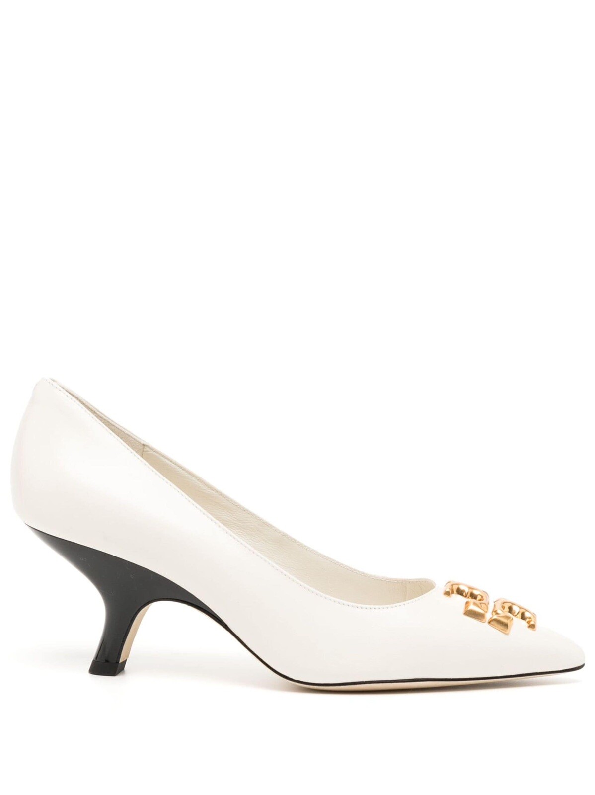 Tory Burch Eleanor Leather Slingback Kitten Heels Pumps Sz 9 $348