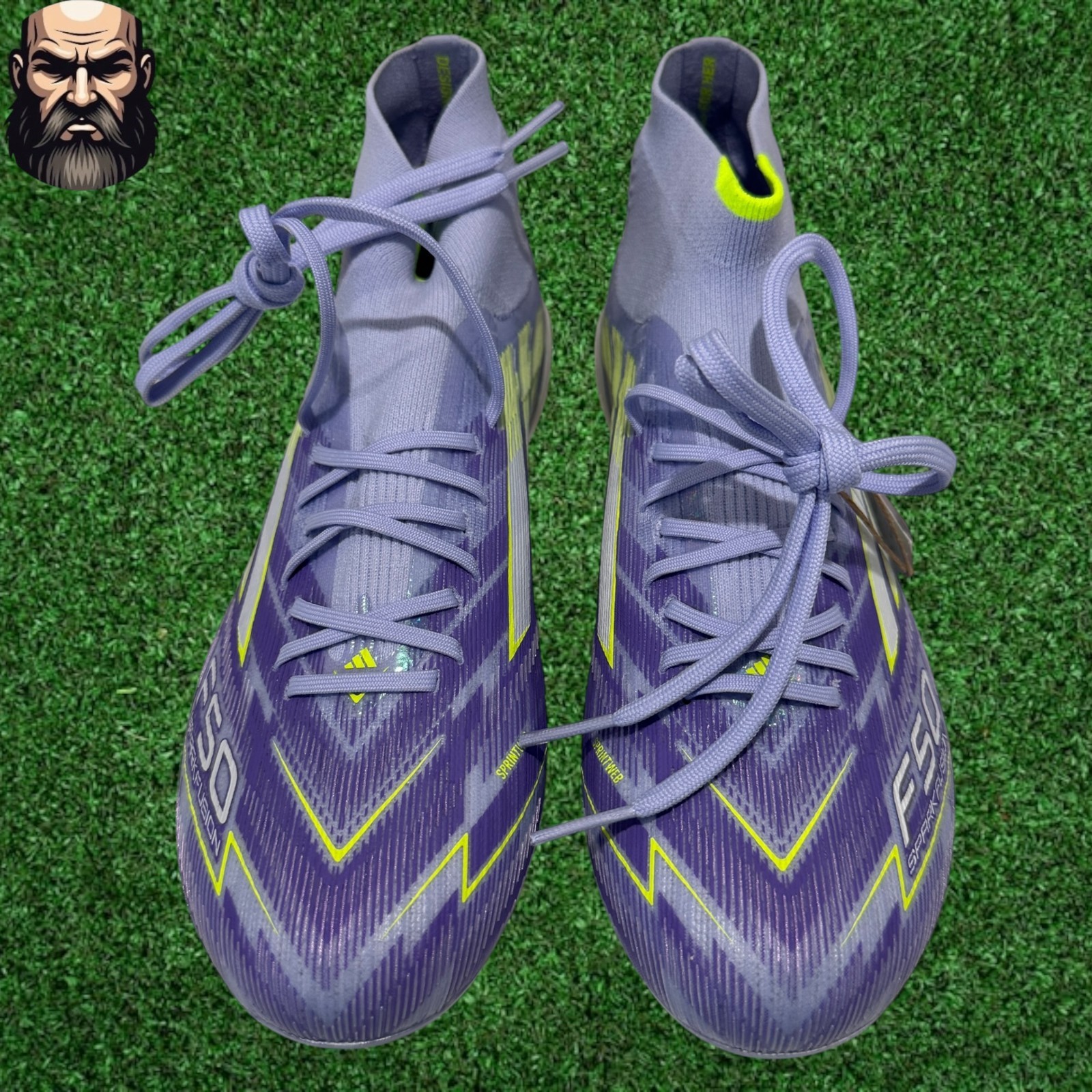 Adidas F50 Sparkfusion Elite Mid FG Soccer Cleats JH7648 Women’s Size 4.5