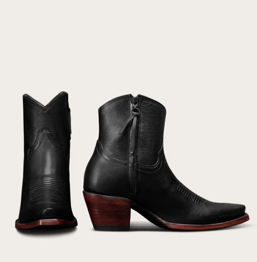 Tecovas Daisy Women’s Boots Midnight Calfskin Leather Size 7
