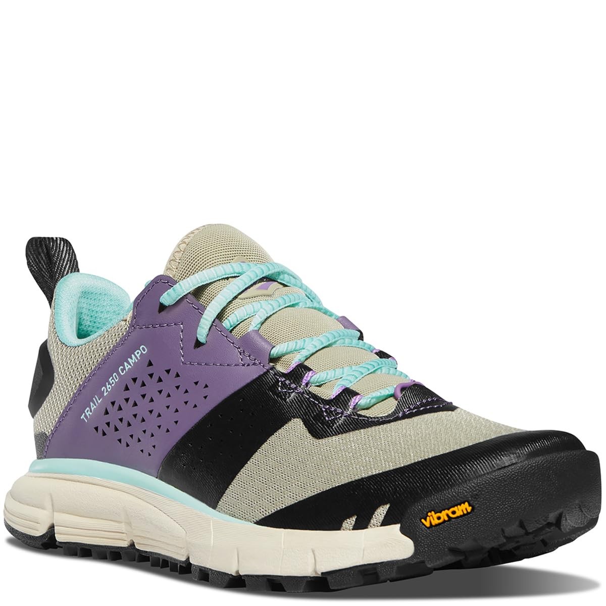 Danner Womens Trail 2650 Campo 3″ Shoes | Birch/Grape | Authentic New