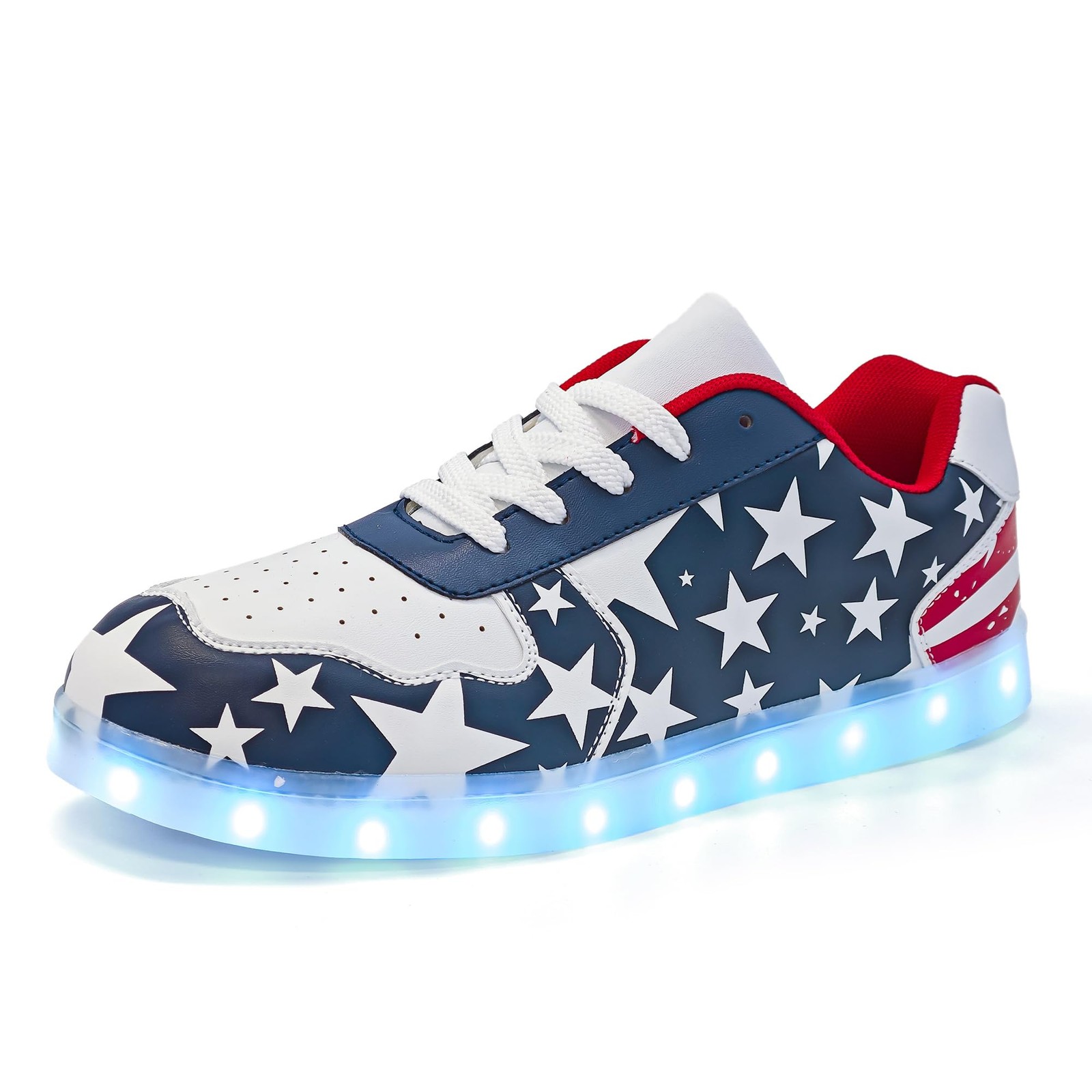 Men LED Light Up Shoes for Women Lights Sneakers Glowing Neon Luminous Americ…