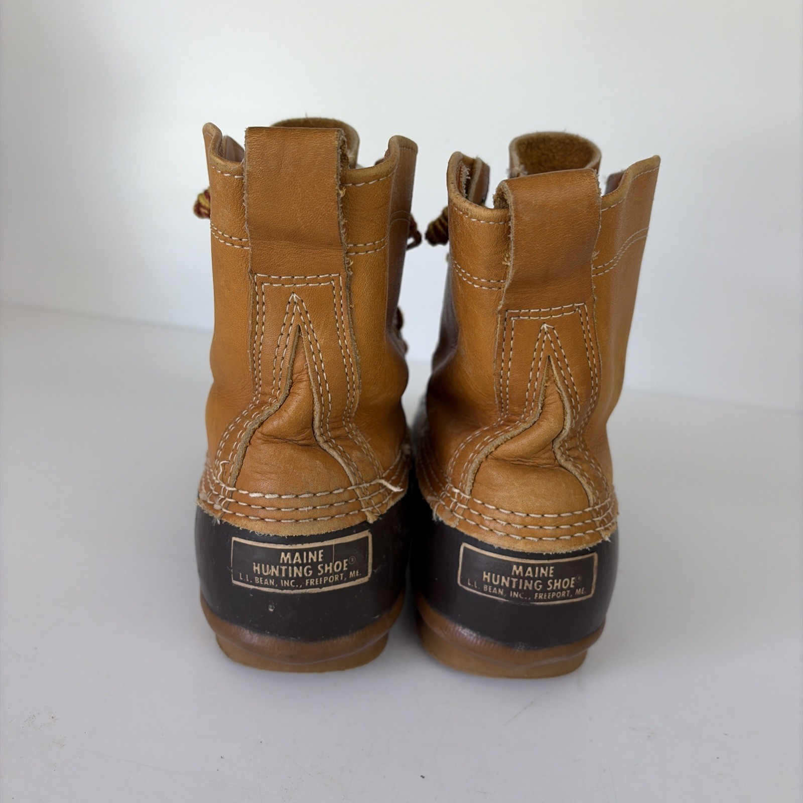 Vintage LL Bean Maine Hunting Shoes Womens Size 9 Duck Boots USA
