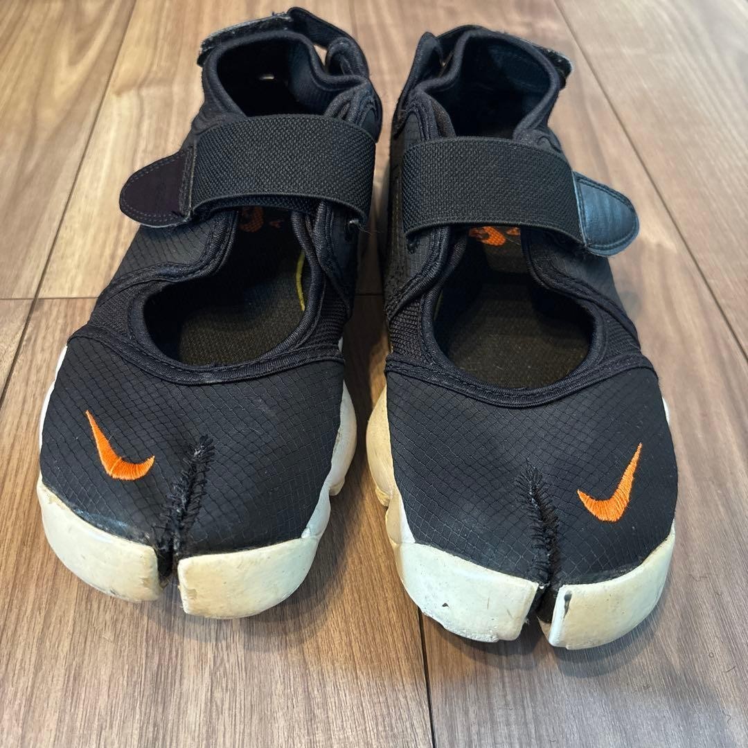 Nike Women’s Air Rift BR Breathe DN1338-001 Black Orange US8 (W) No Box Good+ -2
