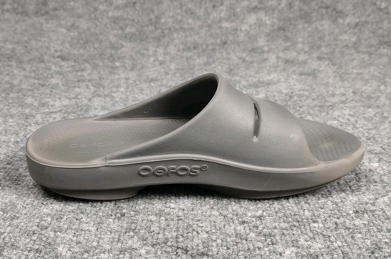 Oofos Ooahh W 10 M 8 Shoes Slip On Recovery Comfort Slide Sandals Gray
