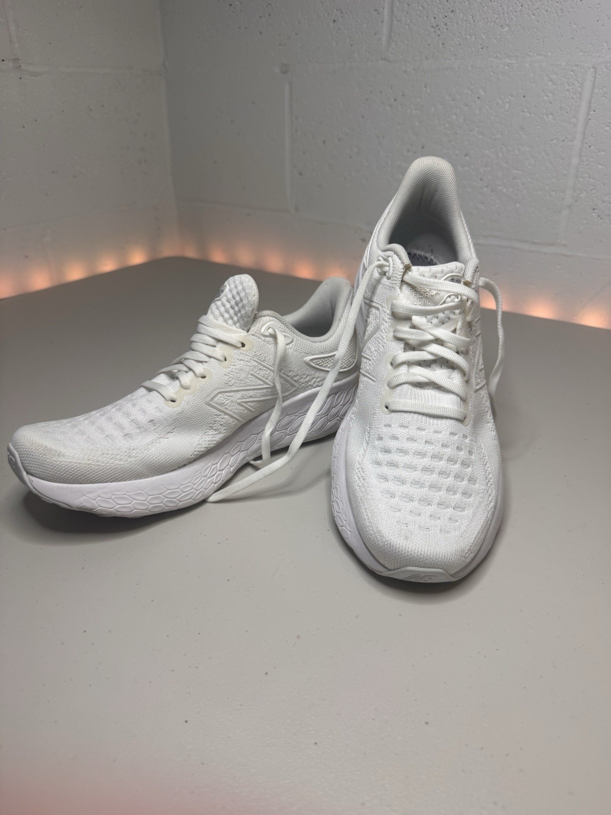 New Balance Fresh Foam X 1080 v12 White Running Shoes Women’s US 8 EU 41.5