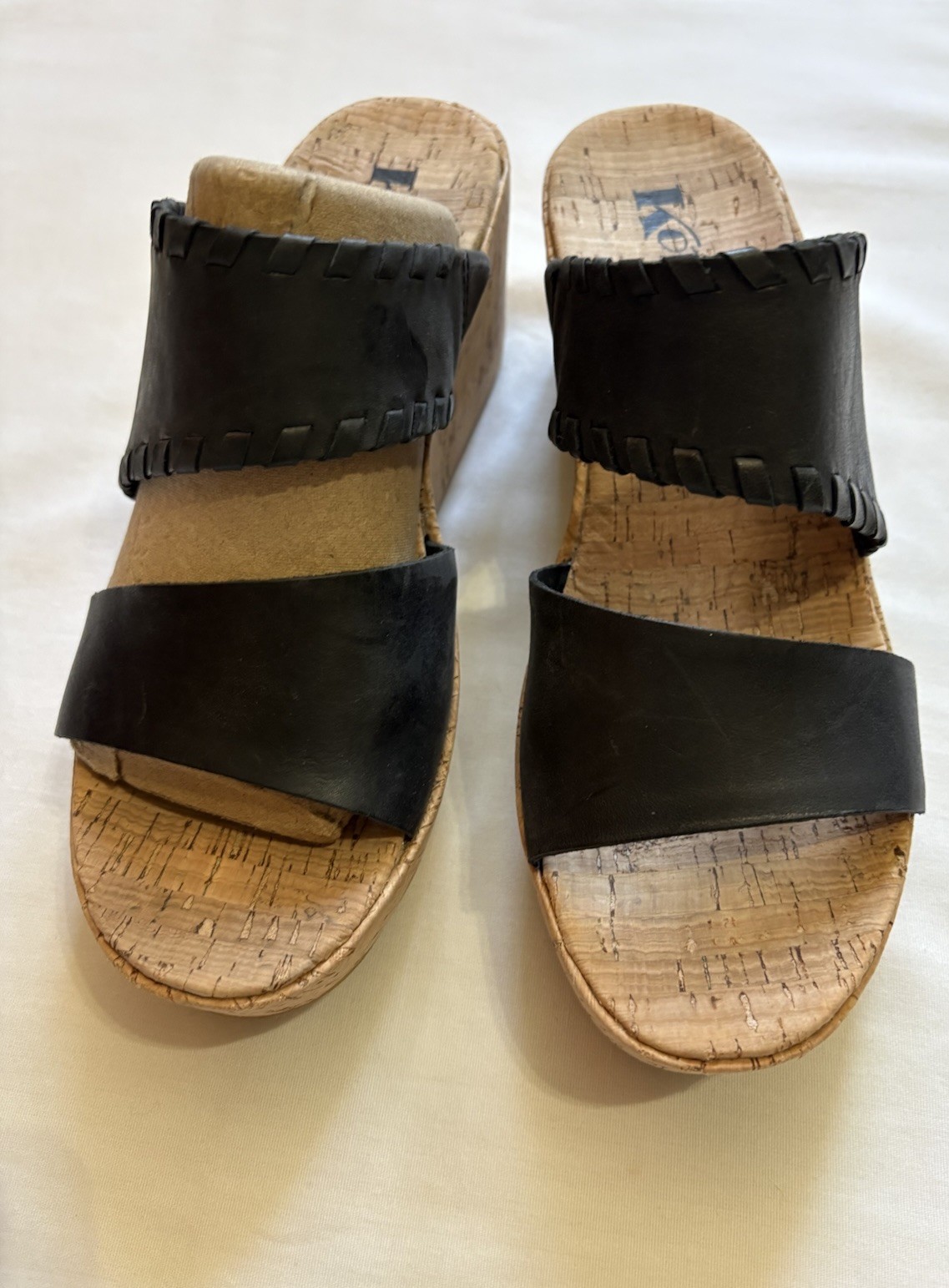 2 Pairs Kork Ease Sandals Size 8, Each Worn Once