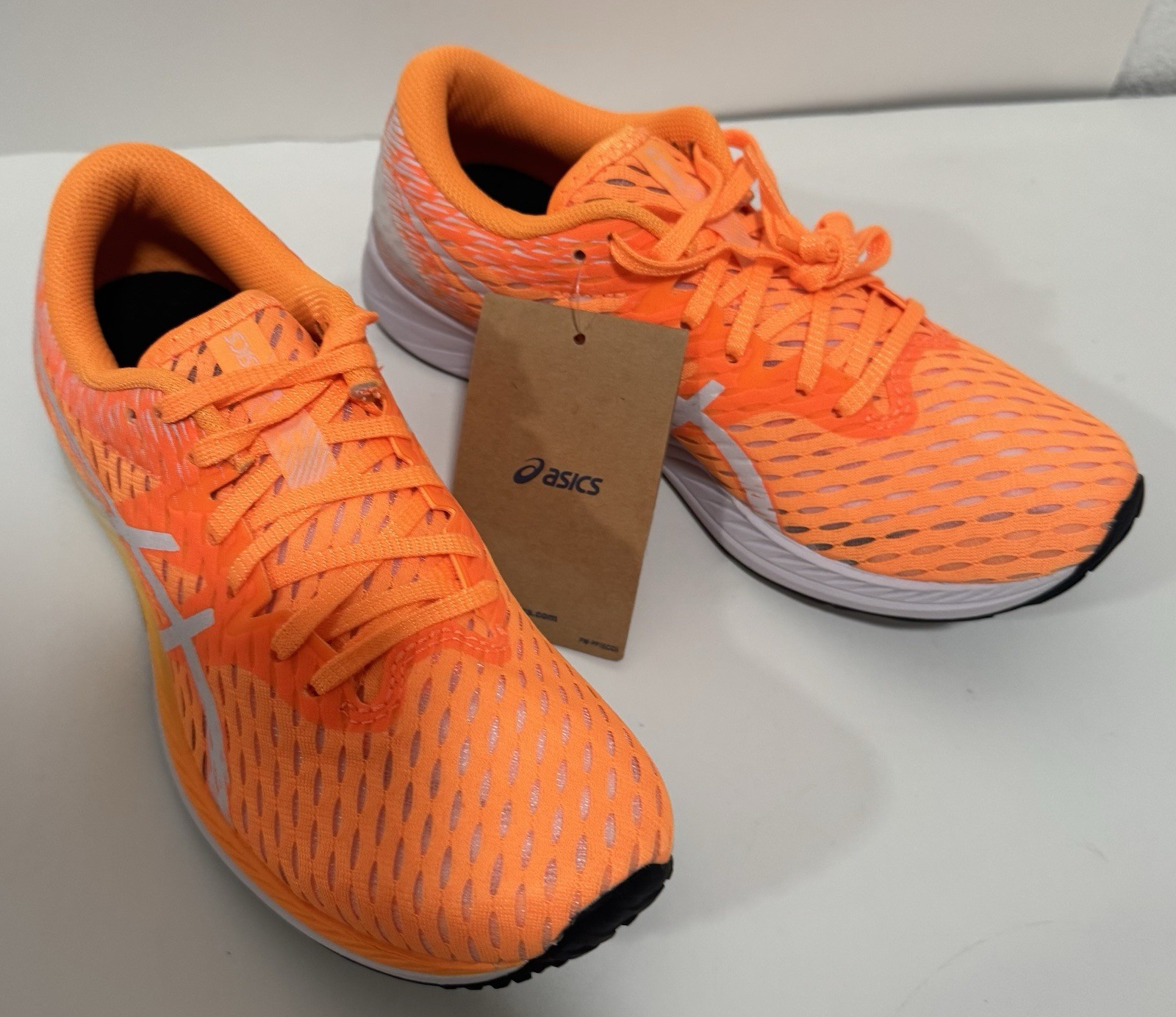 ASICS WOMEN’S HYPER SPEED ORANGE POP WHITE 1012A899-800 SHOES women size 12.0