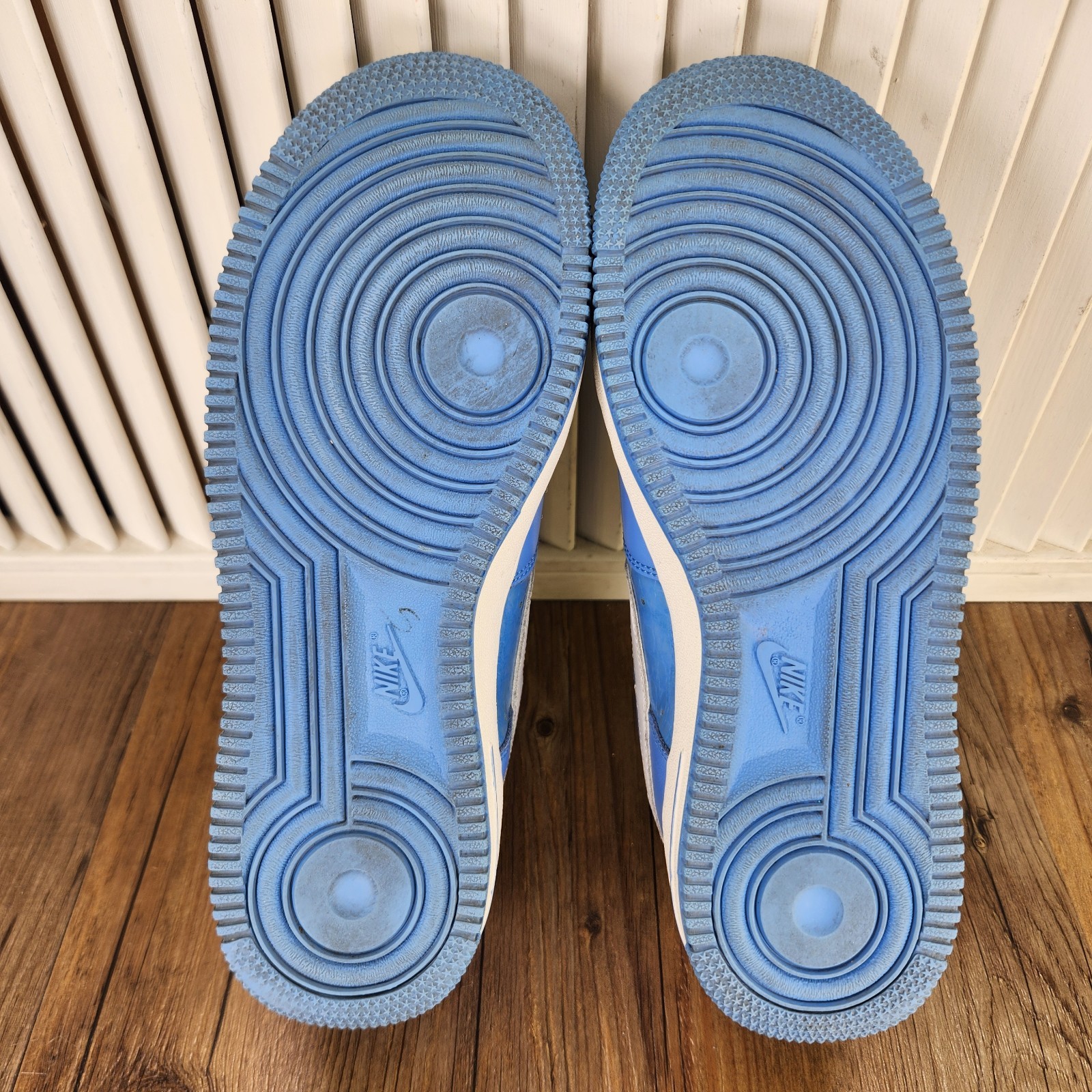 Nike Air Force 1 Low 2008 Sneaker Womens Sz 7.5 University Blue Shoes 315115-414