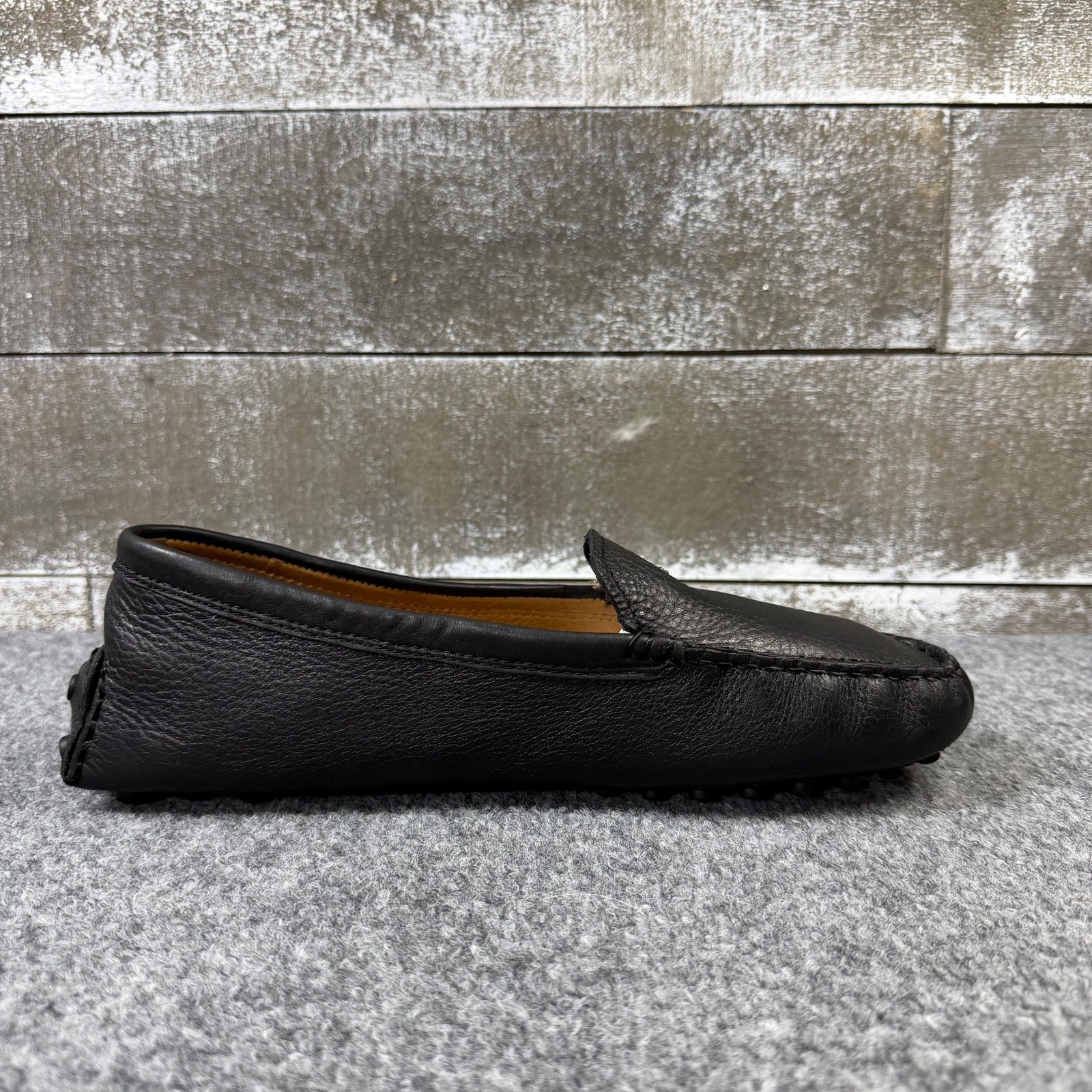Coach ( Black ) New York Nancy Designer Leather Loafer Womens 9B