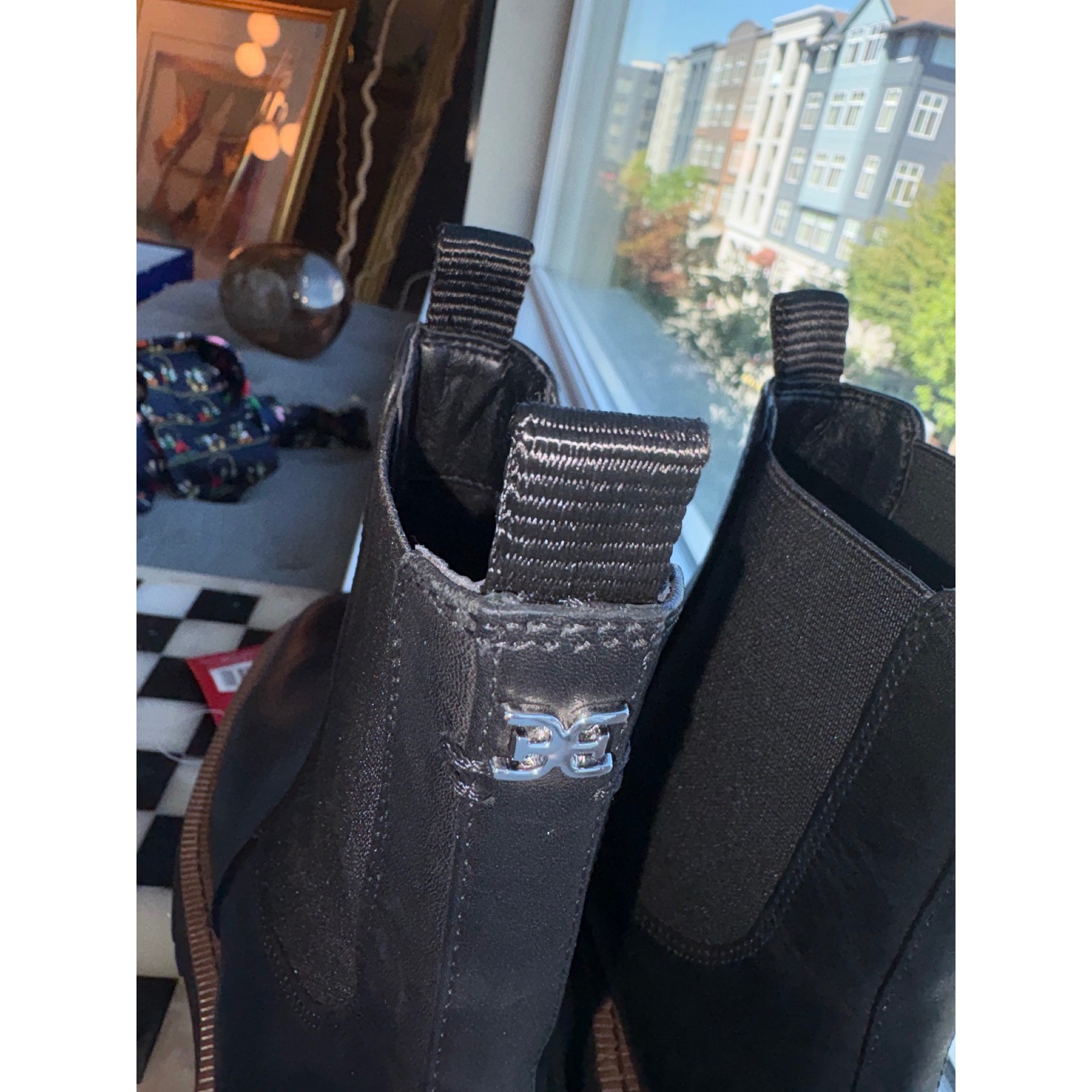 Sam Edelman Laguna Boot Leather Lug Sole Chelsea Platform Waterproof Lug Sole