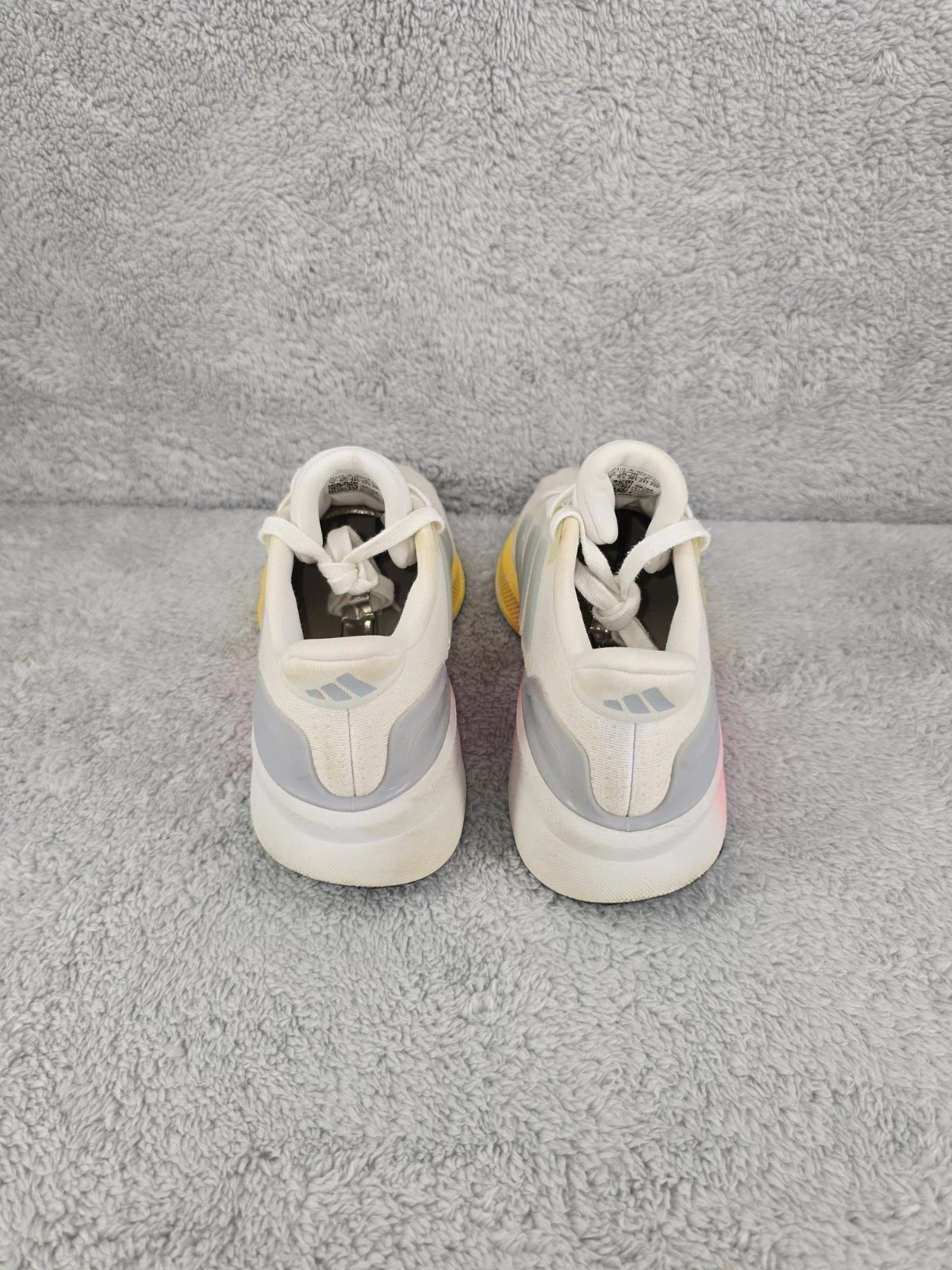 Adidas Womens Runfalcon 5 White Running Shoes Sneakers Size 6