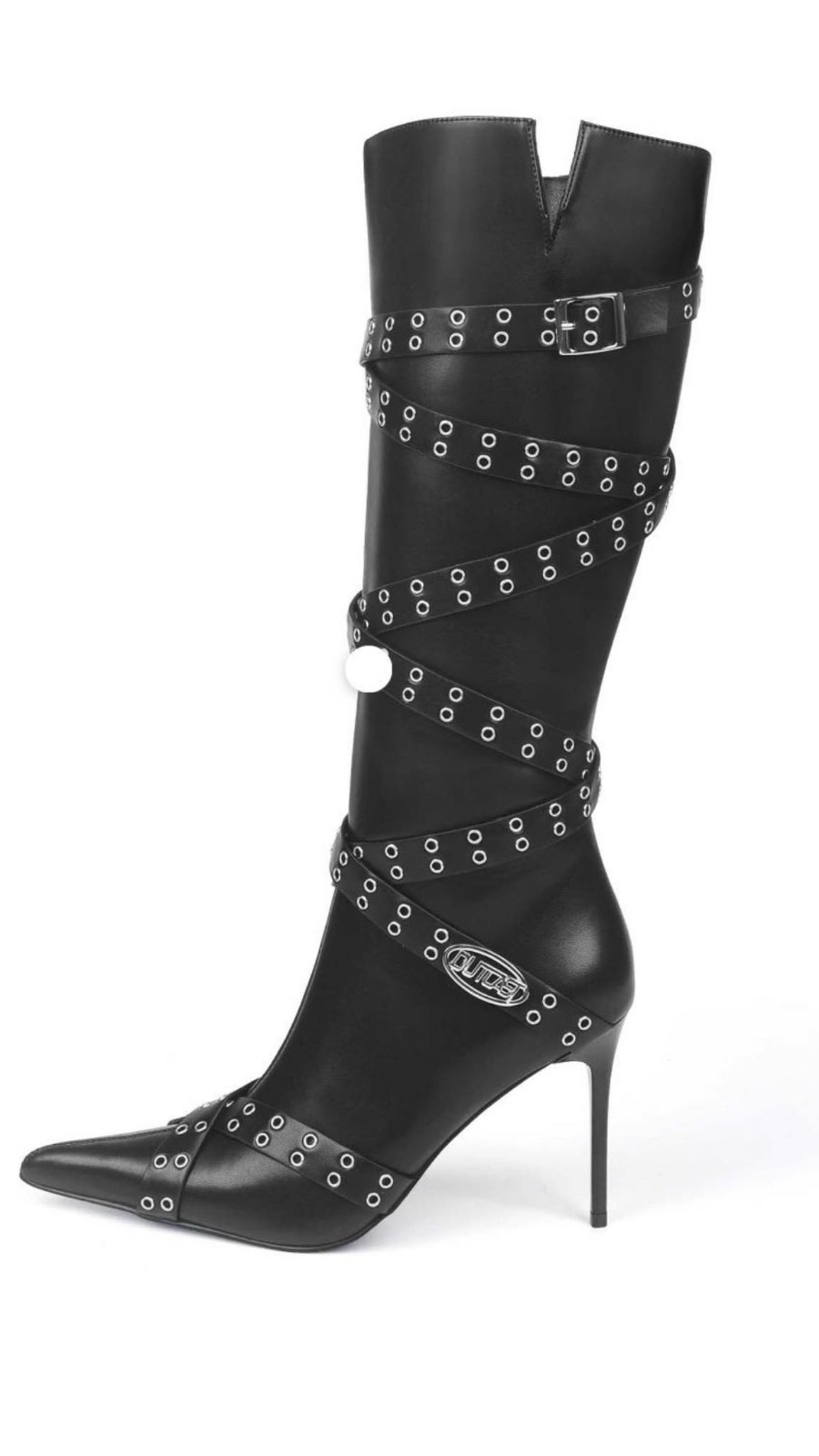NIB OUTCAST ZANETA PU BOOTS BLACK Size 5