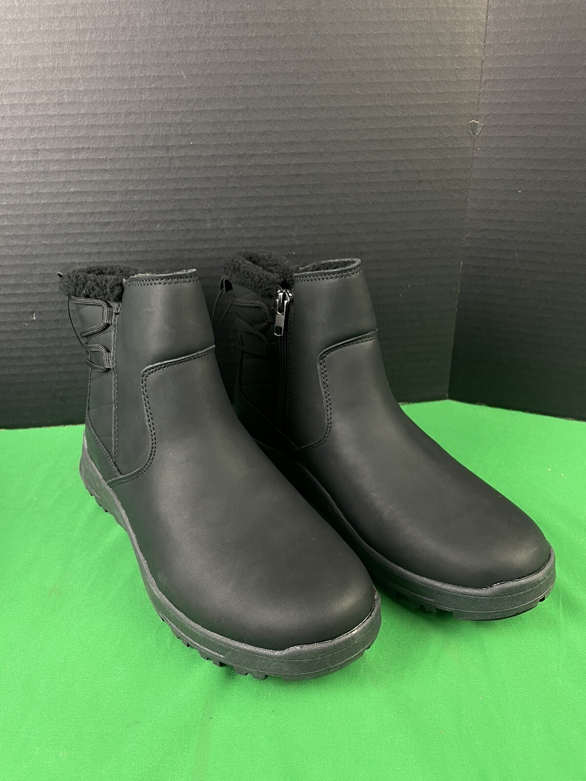 Eddie Bauer Ladies Warm Lined Cushioned Footbed Siren Winter Boot Black Size 7