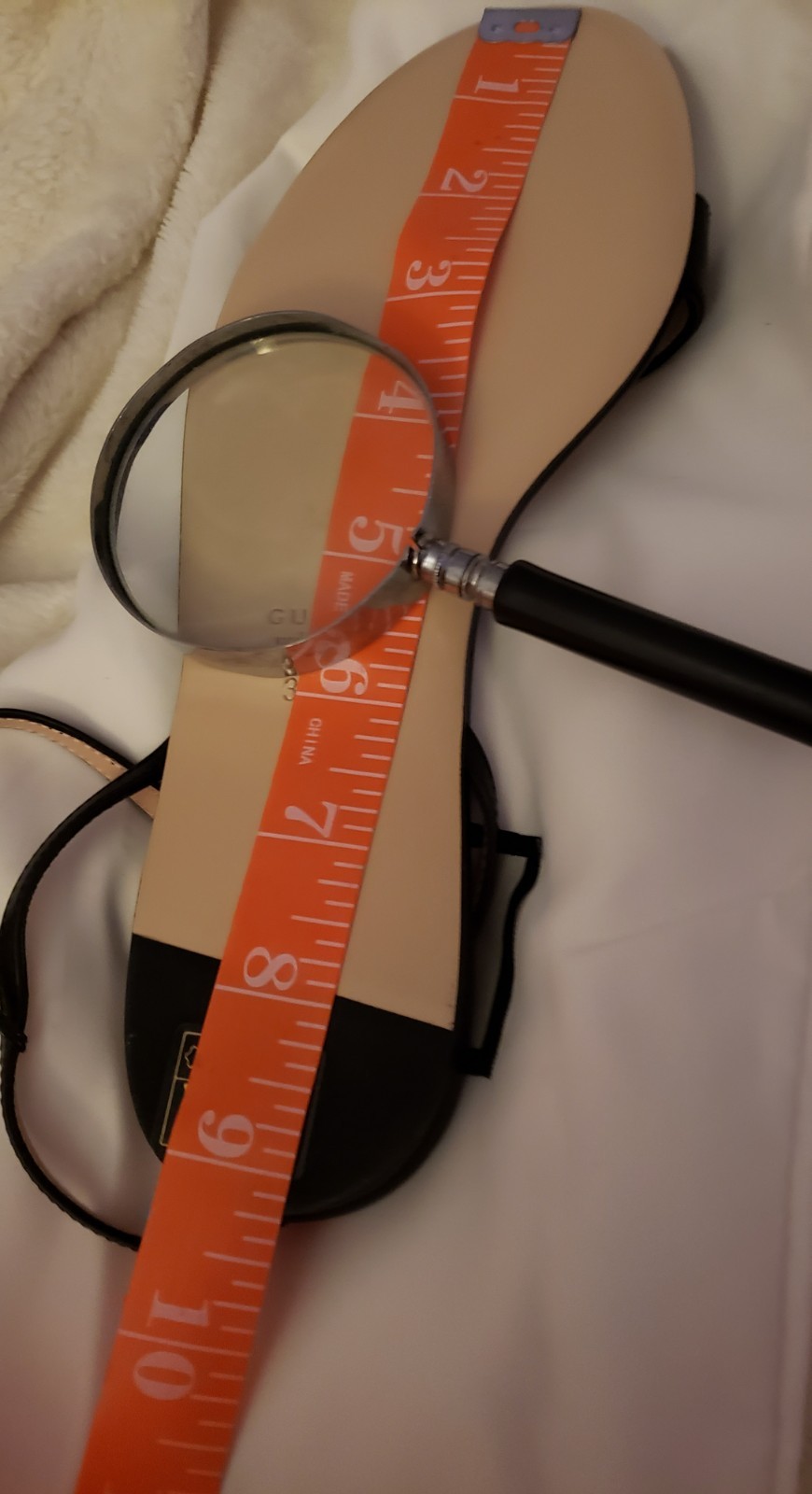 Gucci GG Marmont Flat sandals 36+ Calf Skin Leather My own $630 New Price Drop