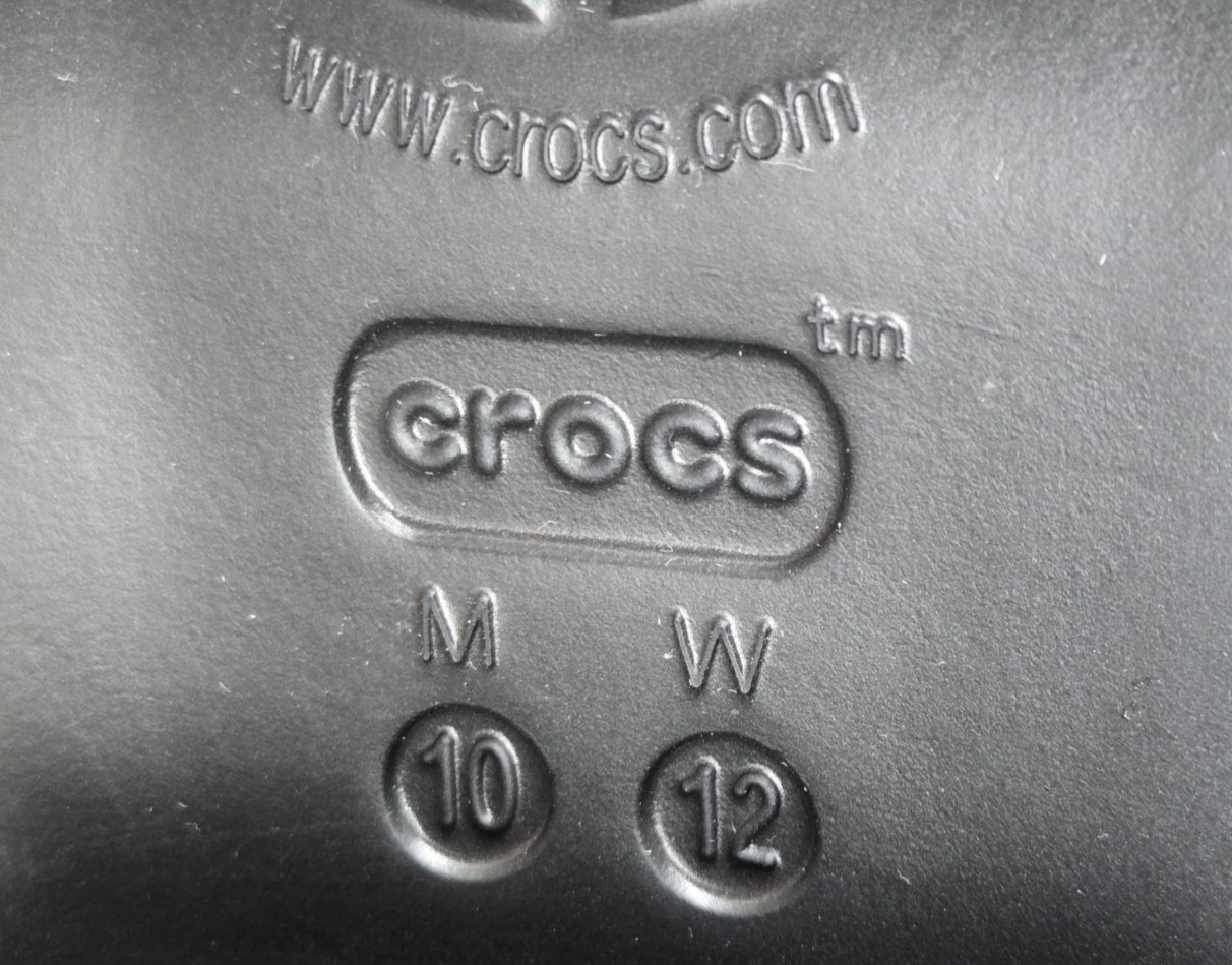 Crocs Siren Studded Clog 209017-001 black Mens 10 Womens 12 New w tags
