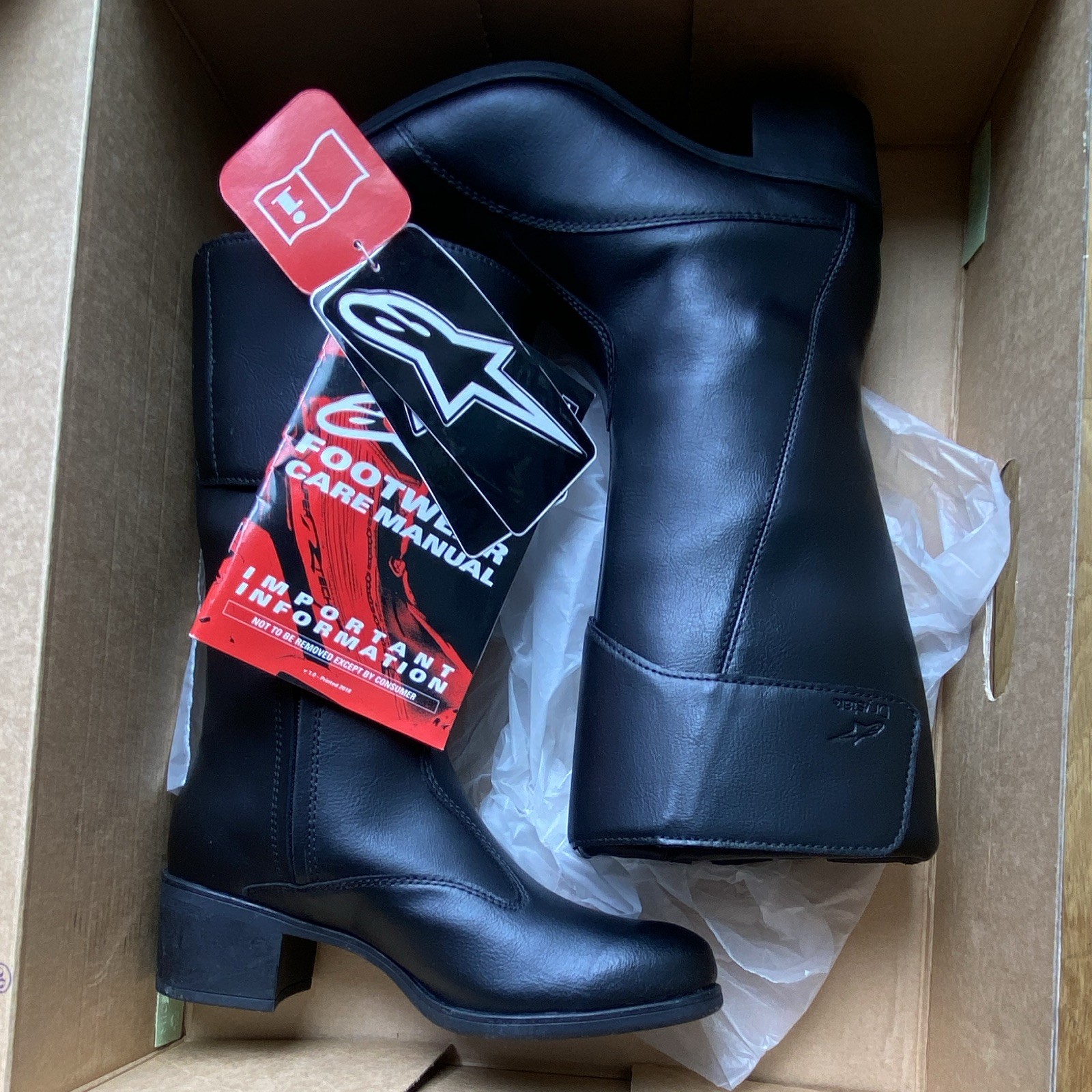 Alpinestars Vika V2 DS Women’s Leather Knee High Riding Boots Black EU 36 US 5