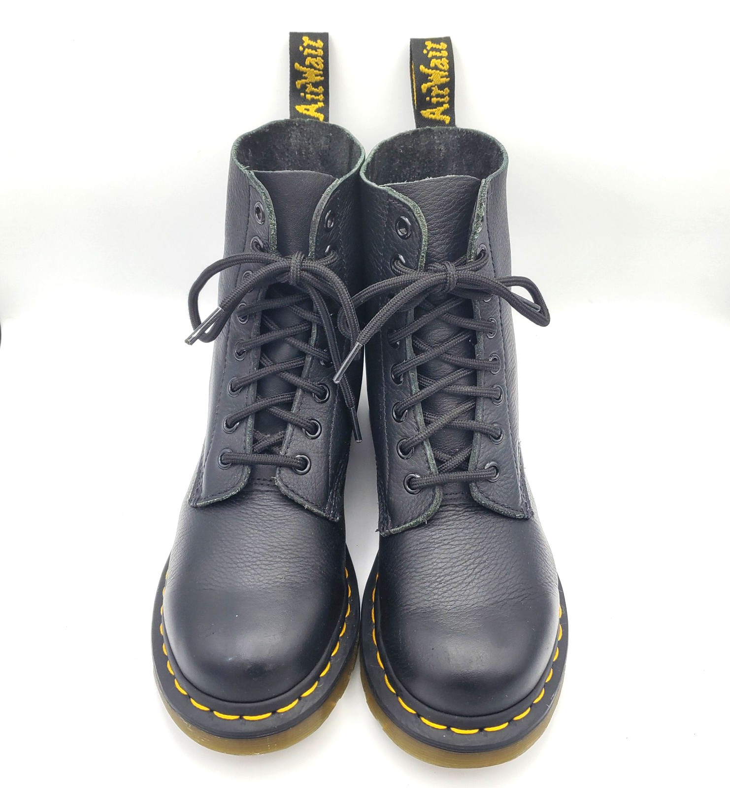 Dr. Martens 1460 Pascal Black Leather Boots, Women’s Size 6 US