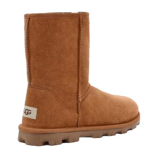 NEW UGG Essential Short Boots Women’s Size 8 M Chestnut Booties 1115032