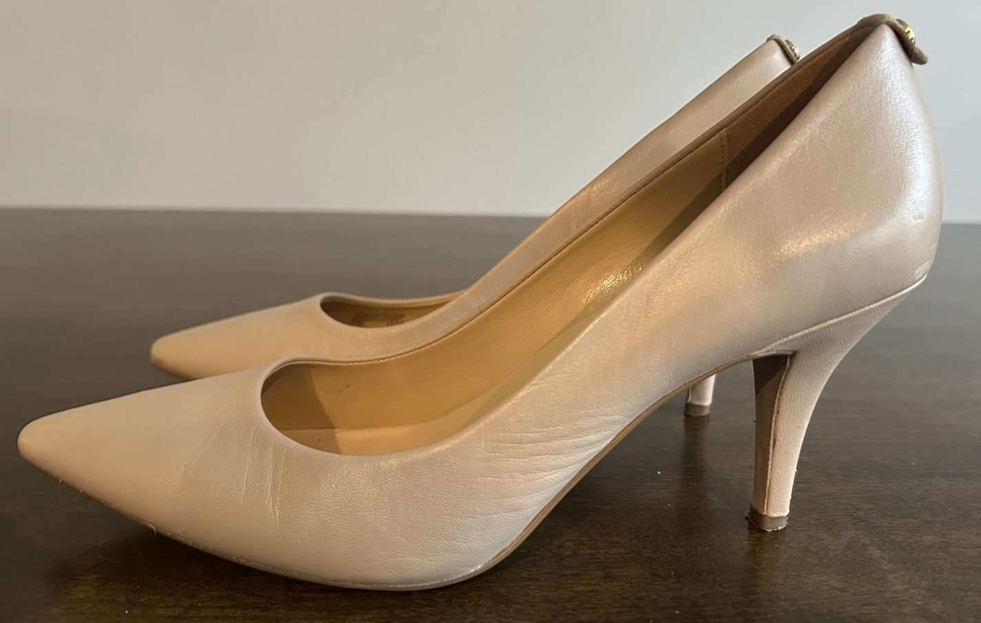 Michael Kors Beige Pointed Toe Pump Stiletto Heels Women’s US 9.5