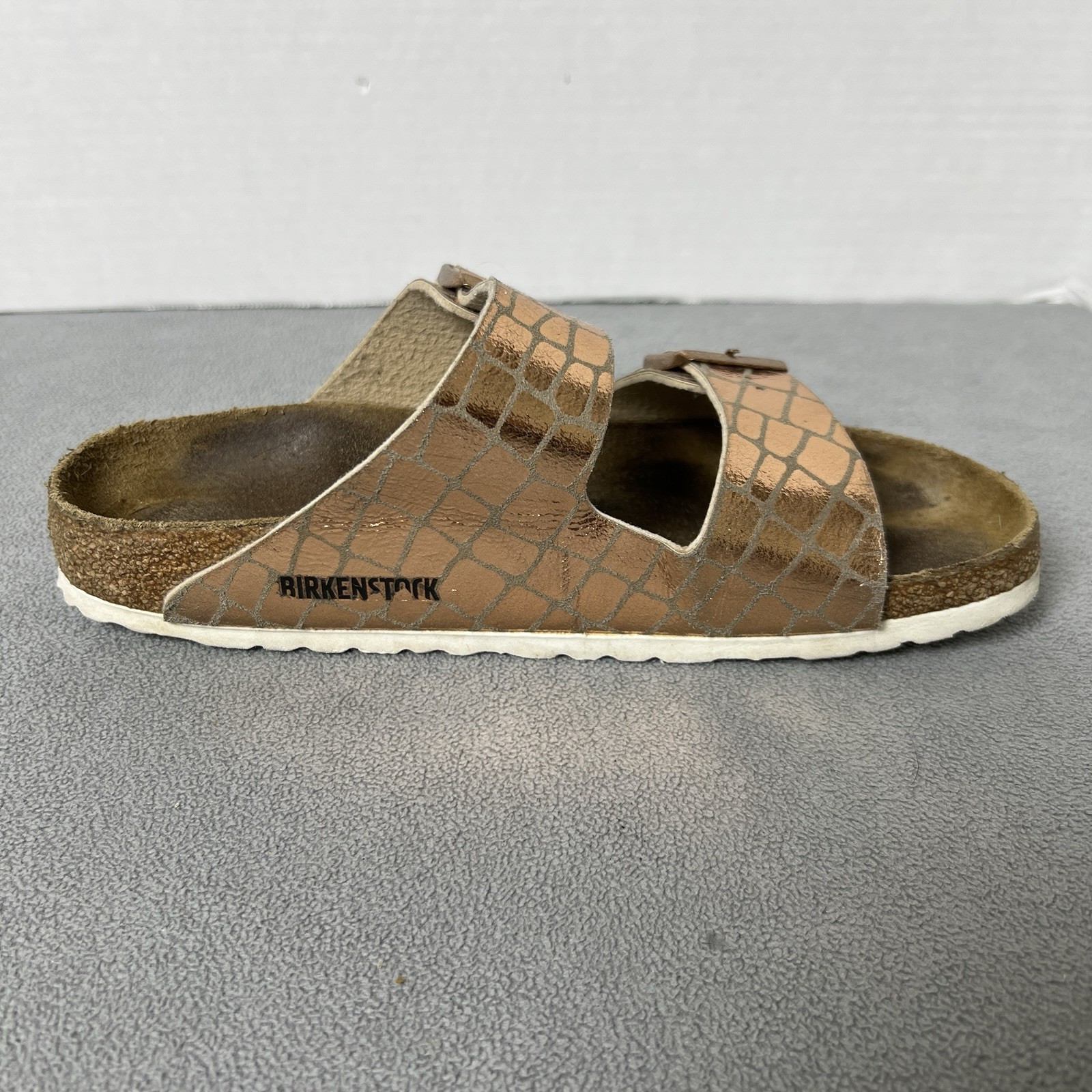 Birkenstock Unisex Adult Arizona Gator Gleam Size EU 40 US 9 Women