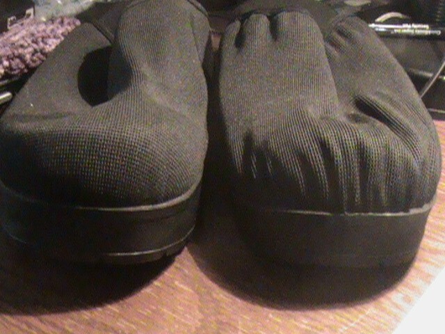 Predictions Black Clogs Vintage Size 8 1/2 W 100823 I128T7