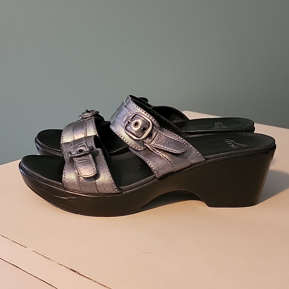 DANSKO Slip-On Sophie Sandals with Buckles 39 U 8.5-9
