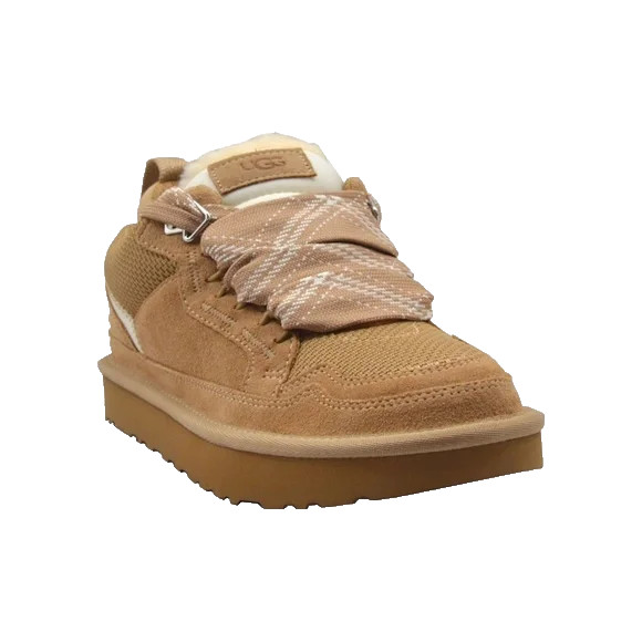 Womens UGG Lowmel Sneaker – Chestnut Suede, Size 9 M US [1144032]