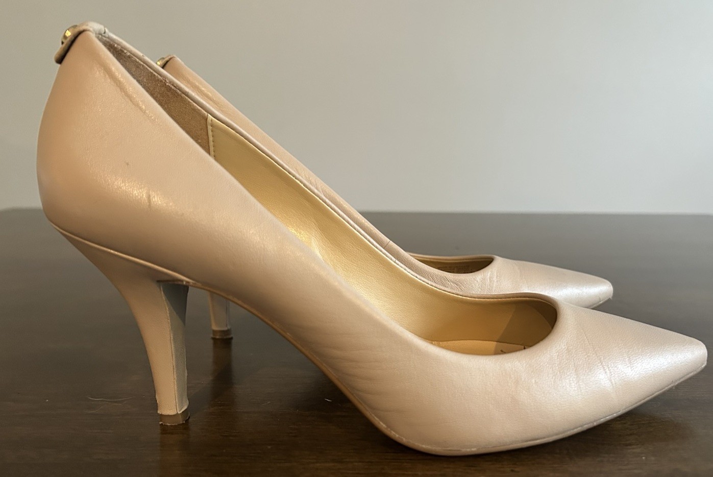 Michael Kors Beige Pointed Toe Pump Stiletto Heels Women’s US 9.5