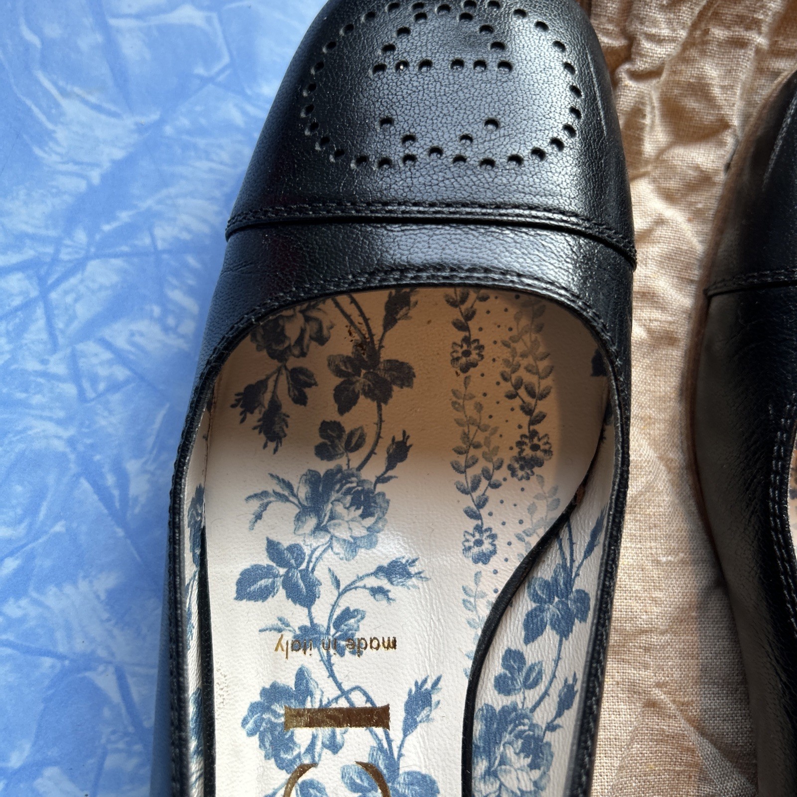 Gucci Ballet Slippers Black 371/2