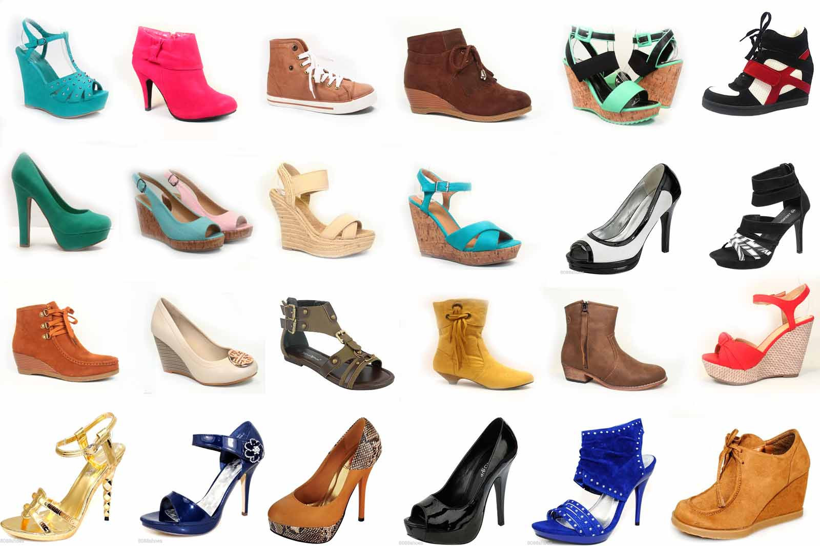 Wholesale Lot Women’s Shoes Mix Match Fashion Pump Boots Sandals Sneaker Wedge