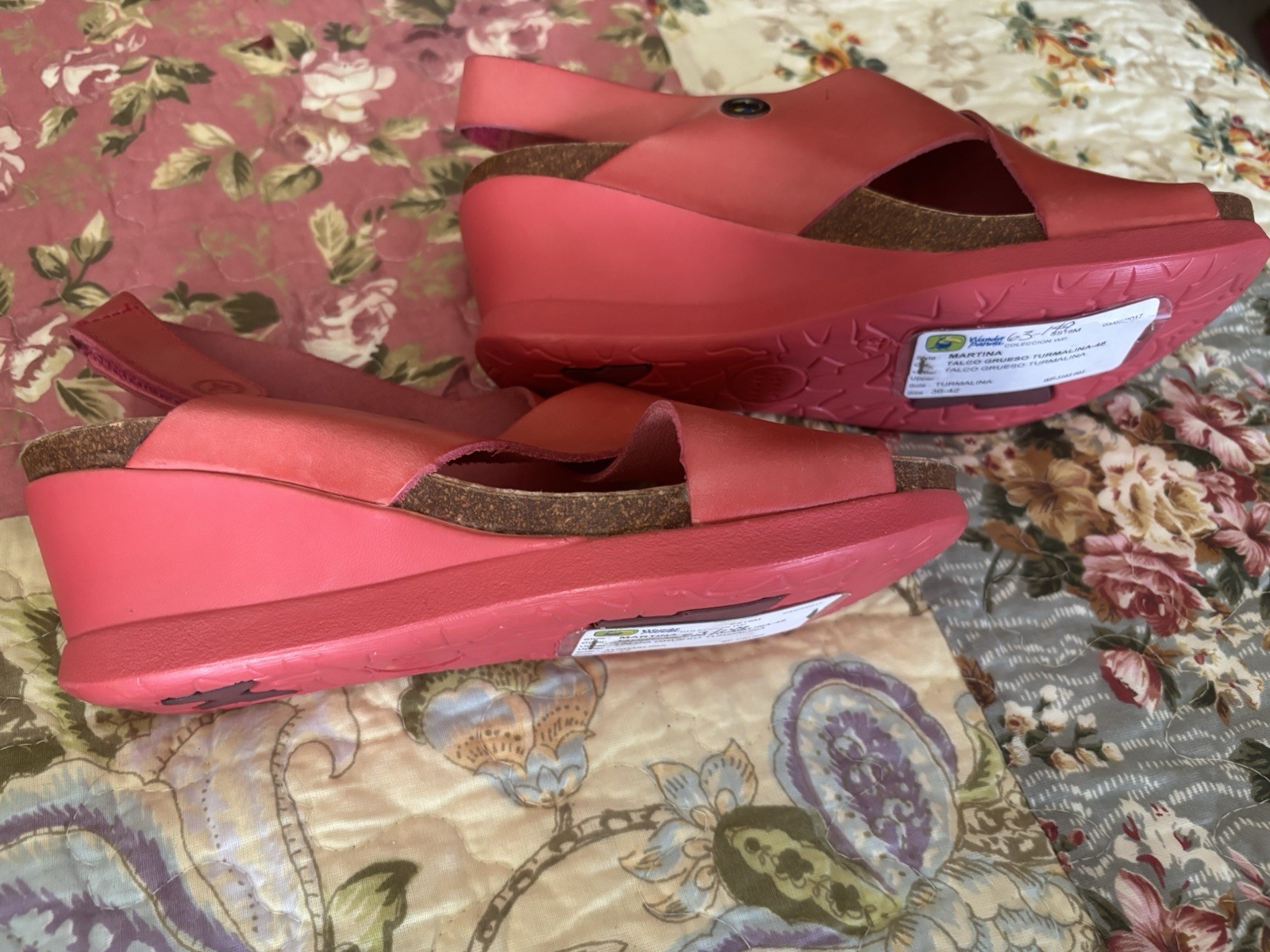 Wanda Panda “Martina” Wedges-NWOB-Size 37