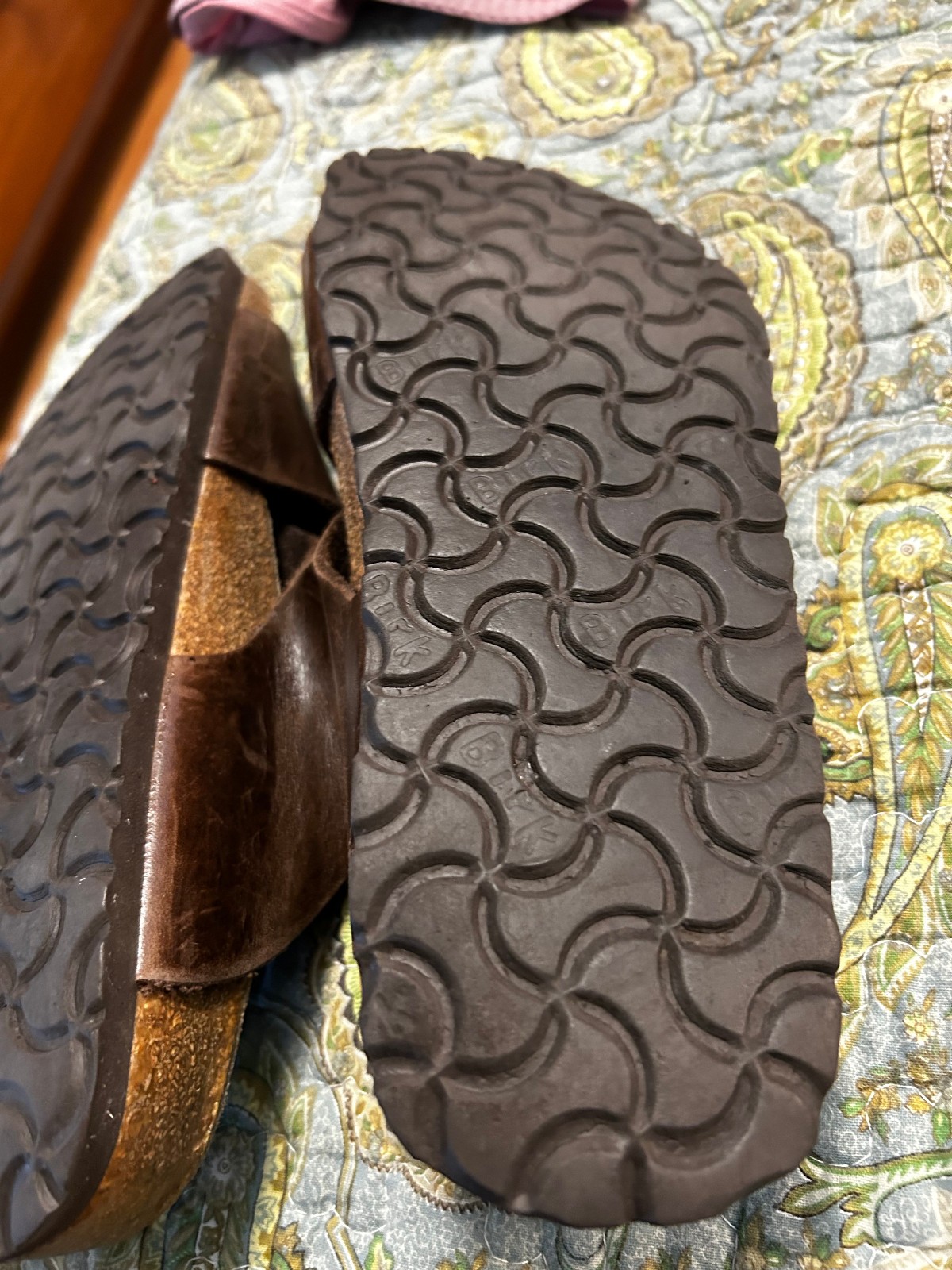 Vintage Rare Crossed Leather Birki’s/Birkenstock Sandal Sz 37/240 Reg/Wide Width