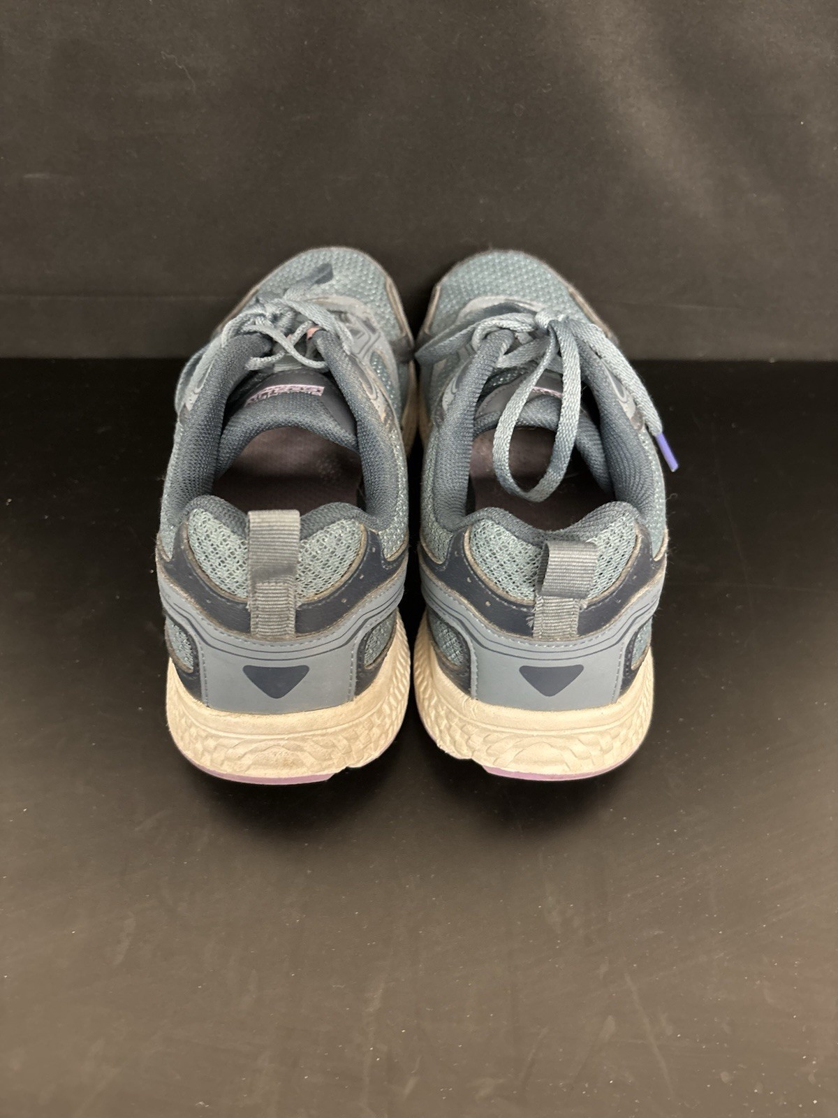 Womens Light blue sketchers memory foam