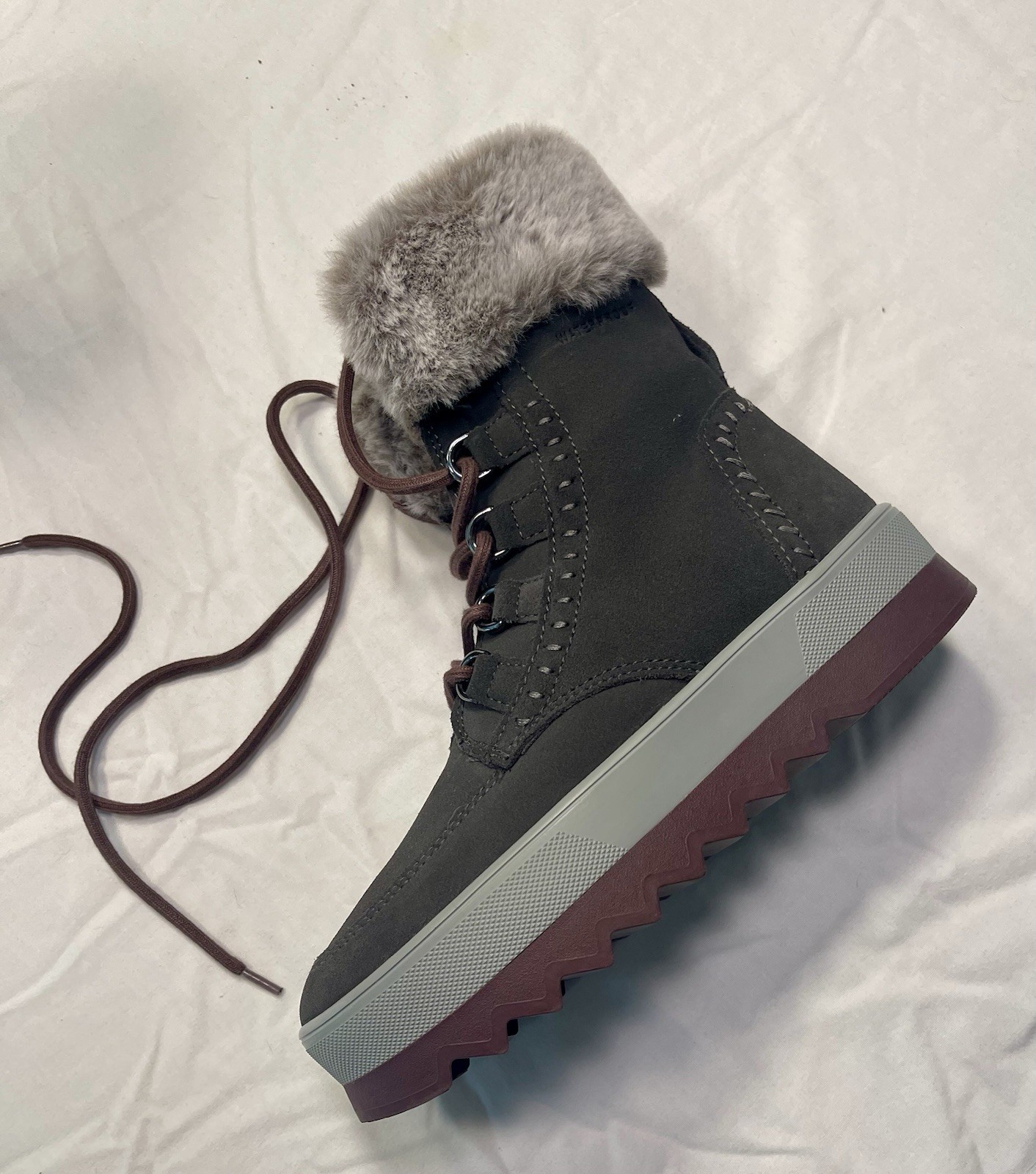 Ladies Cougar Vanetta Faux Fur Lined Waterproof Boots Size 6 Winter Fall