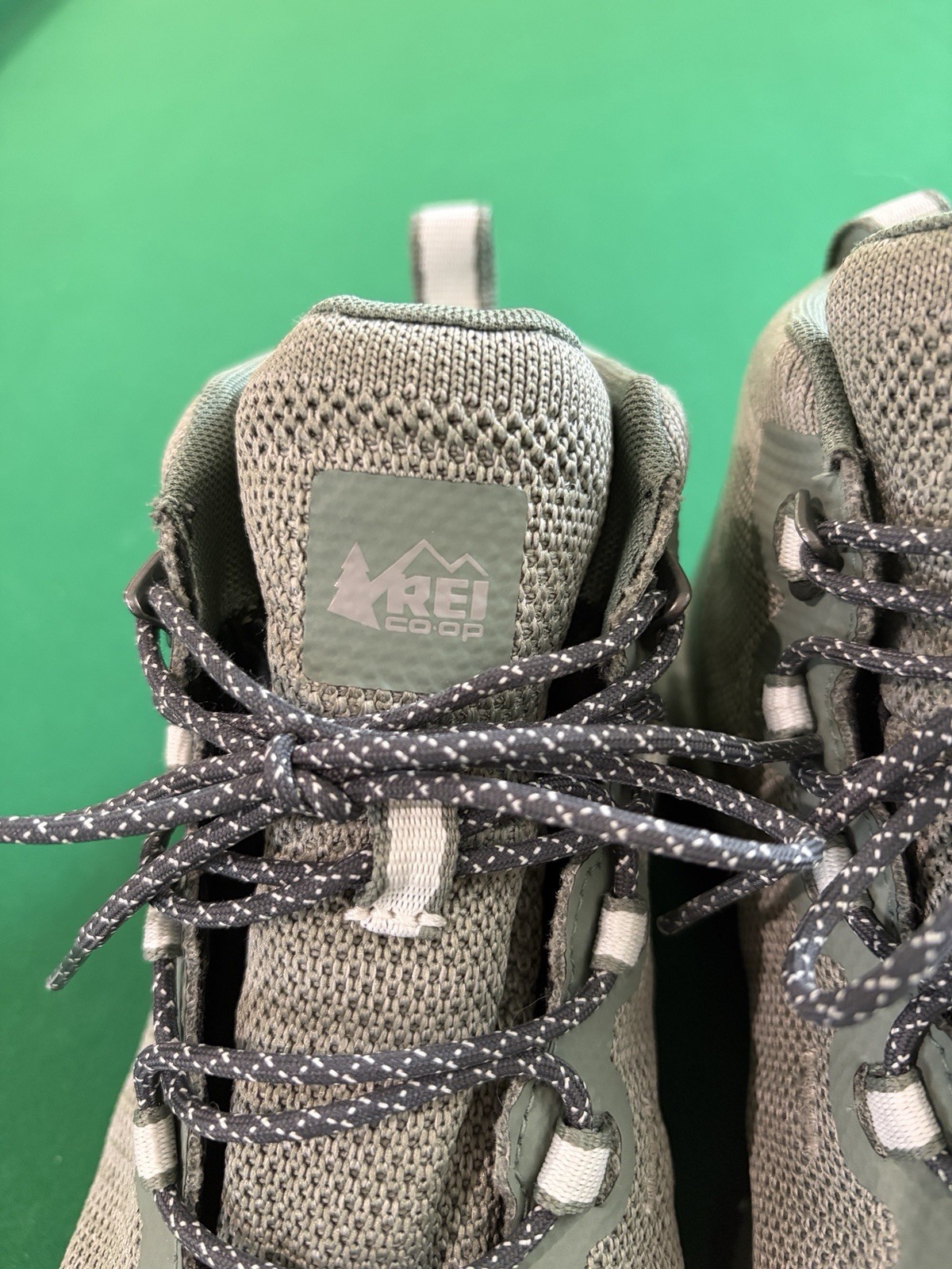 REI Co-Op Flash Hiking Boots Women Size 9 Green Outdoors Hiking Waterproof
