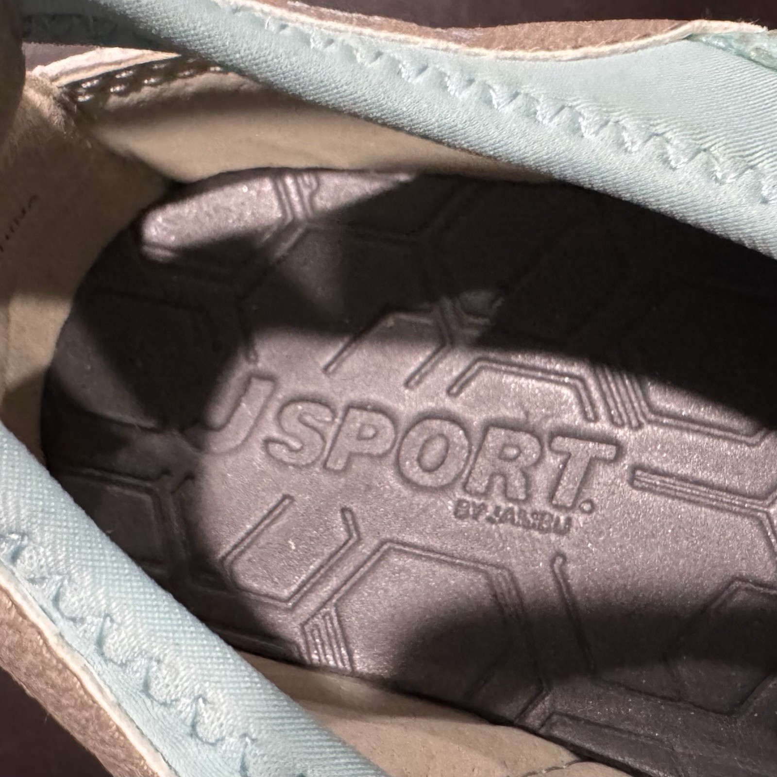 JSport by Jambu Breeze Water Sport Sandals Women’s Sz 11 Taupe Teal Blue NWOT