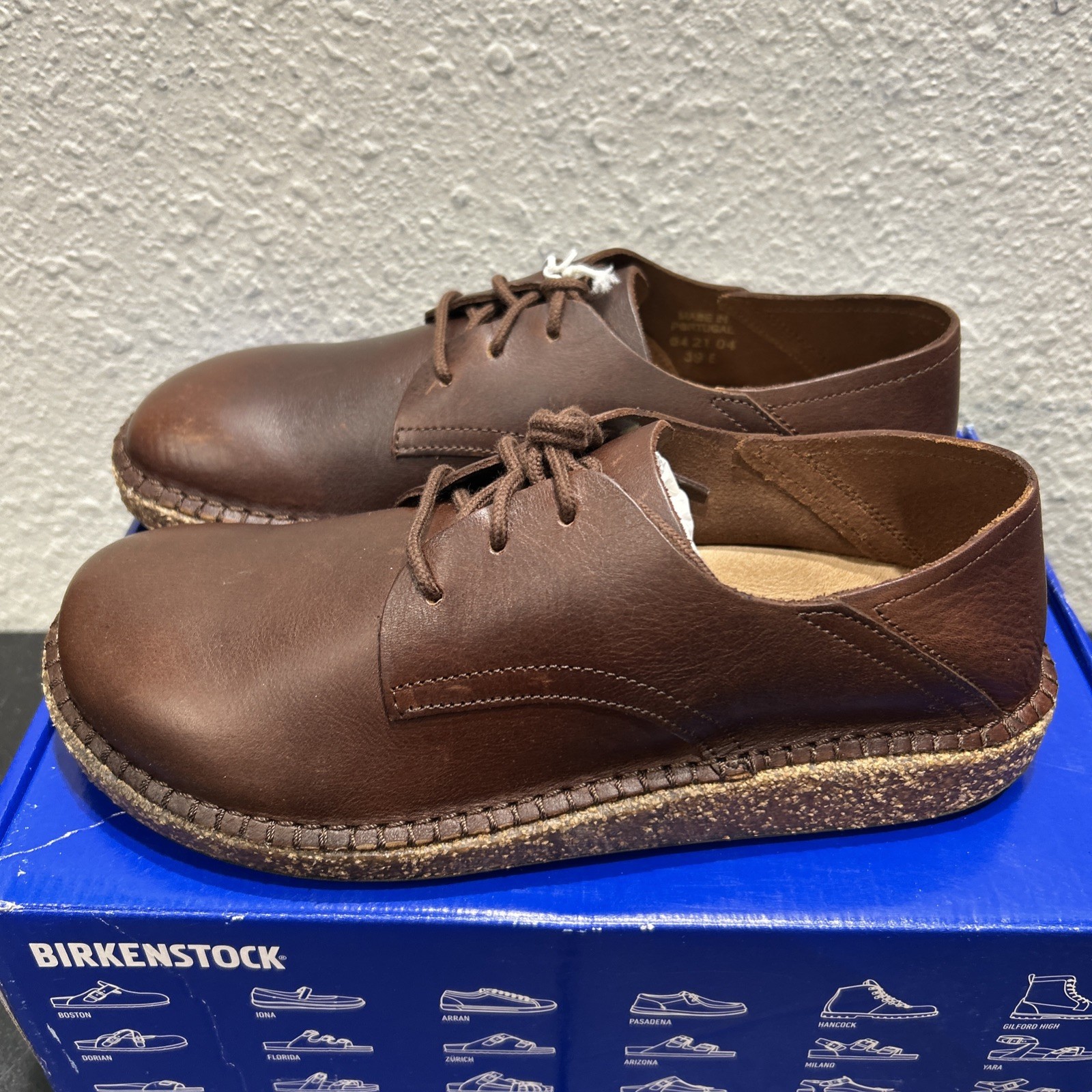 Birkenstock Gary Vintage Wood Roast EU 39 US W8 M6