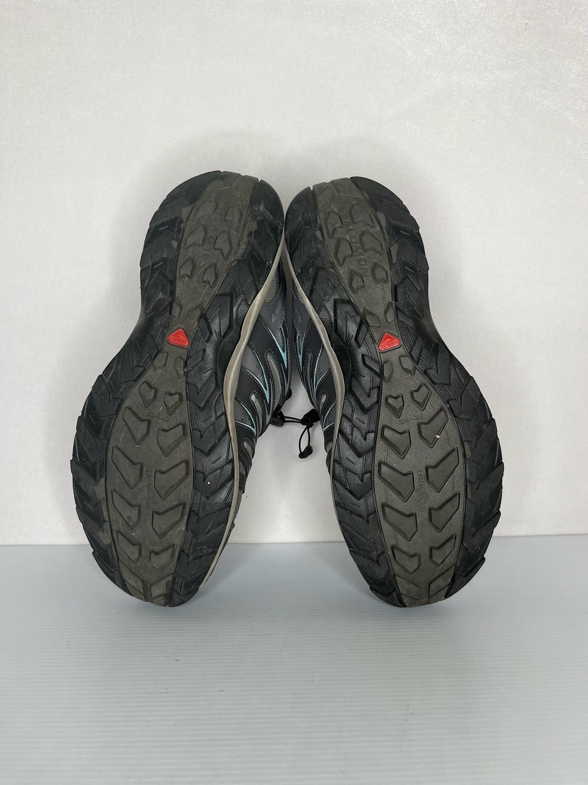 Salomon Shoes Womens Size 9 Gray XA Comp 7 GORE-TEX Trail Hiking Sneakers
